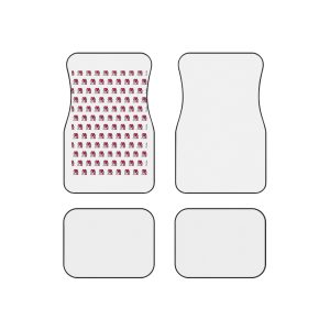 Vactor Seamleass Love Valentines Theme Calendar Car Mats Set Of 4