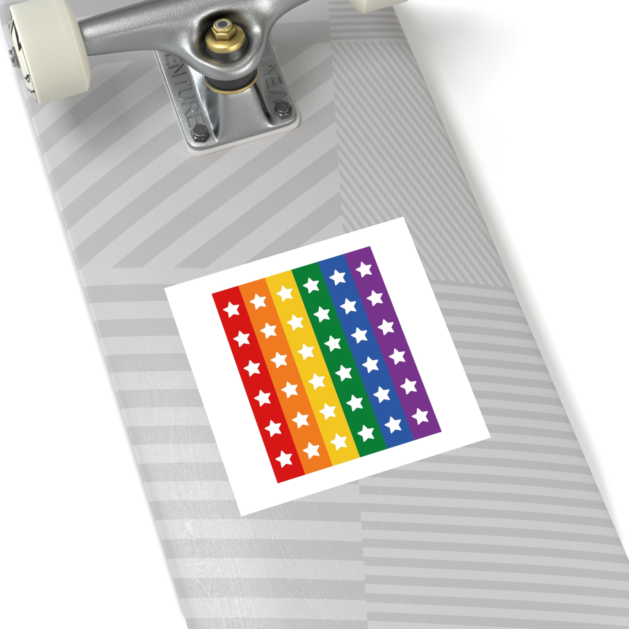 Lgbt Pride Month June Lesbian Gay Bisexual Transgender Lgbtq Flag Rainbow Vector(3) (1) Laminate Stickers Square - Image 44