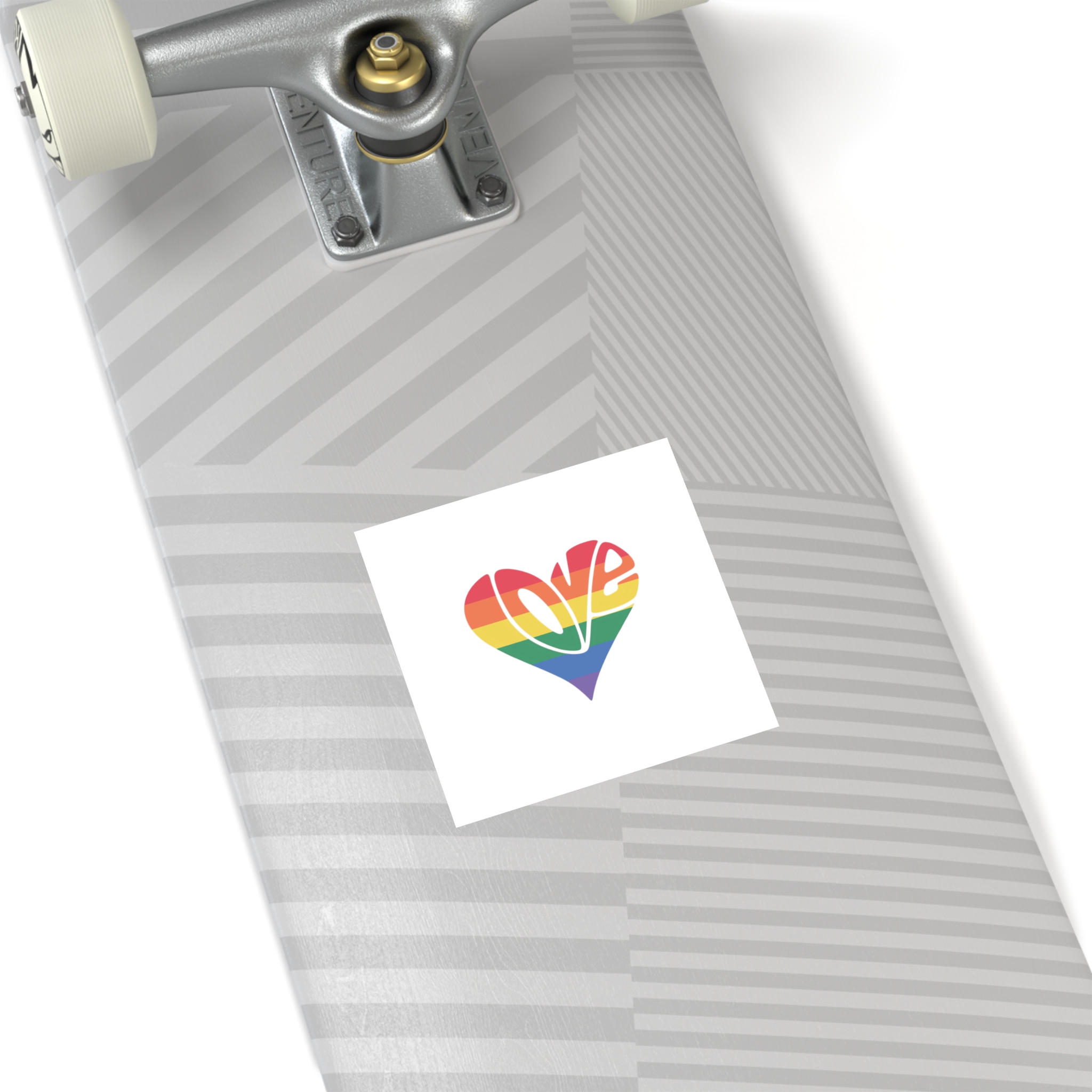 Pride Lgbt Gay Retro Tshirt Design Laminate Stickers Square - Image 20