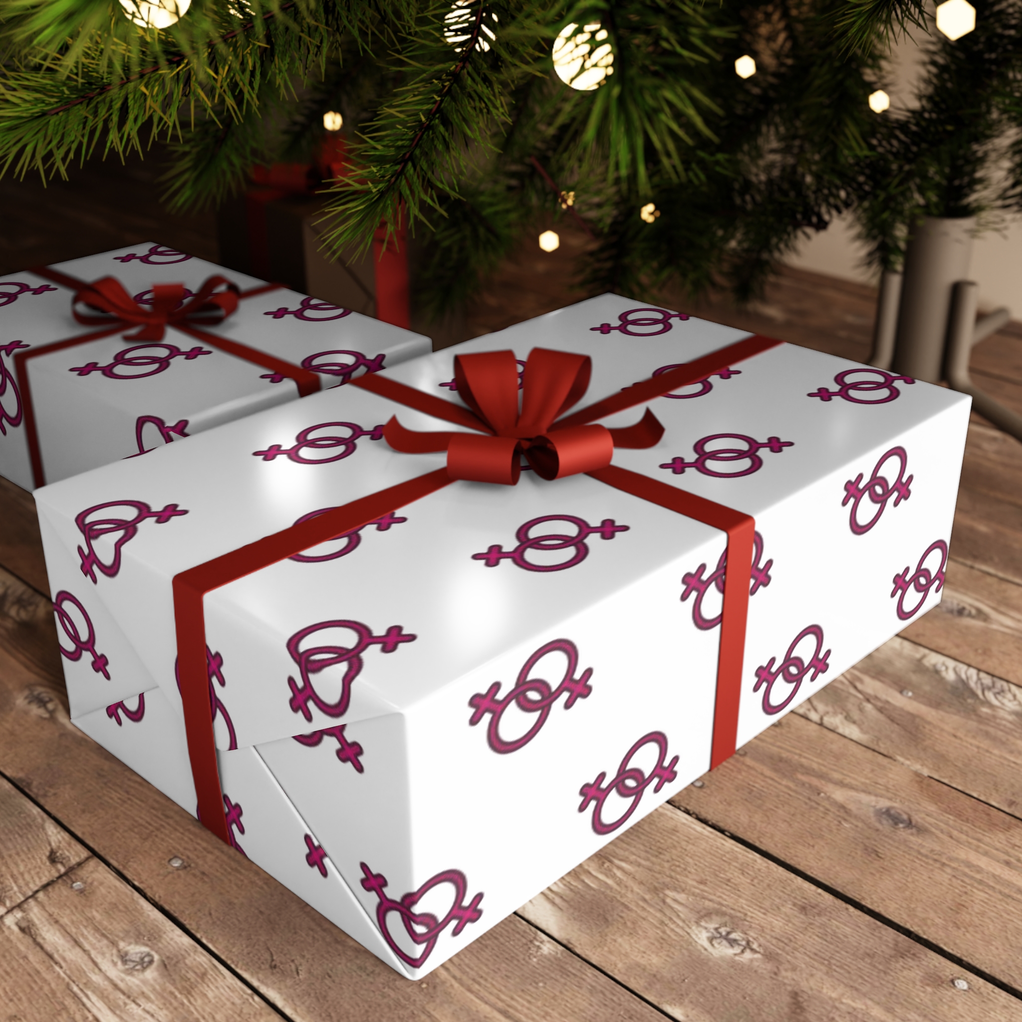 Vactor Seamleass Love Valentines Theme Calendar(1) Gift Wrapping Paper Sheets 1pc - Image 6