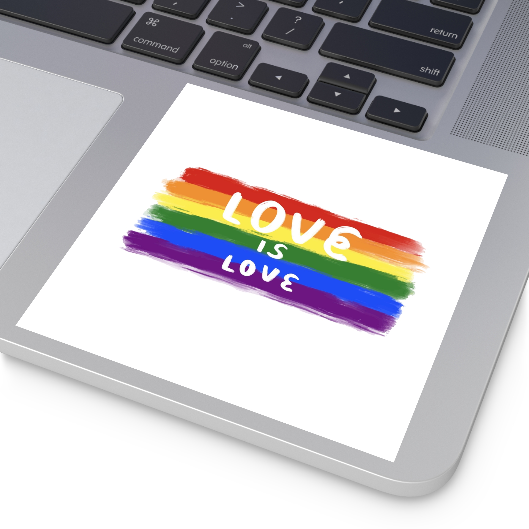 Pride Day Celebration Laminate Stickers Square - Image 35