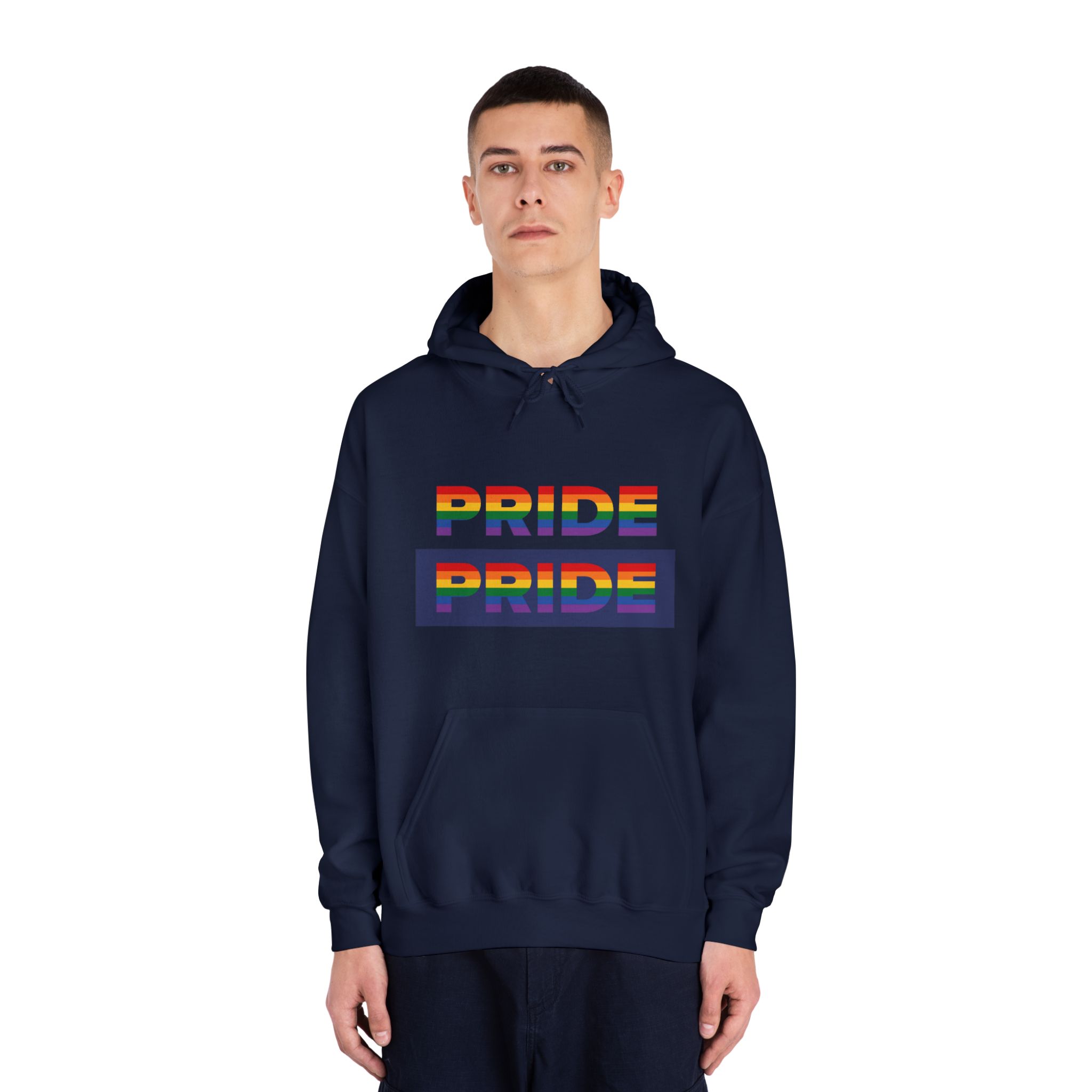 Lgbt Pride Month June Lesbian Gay Bisexual Transgender Lgbtq Flag Rainbow Vector(3) Unisex Dryblend Hooded Sweatshirt - Image 31