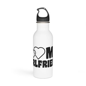 I Love My Girlfriend Iheart My Girlfriend Stainless Steel Water Bottle