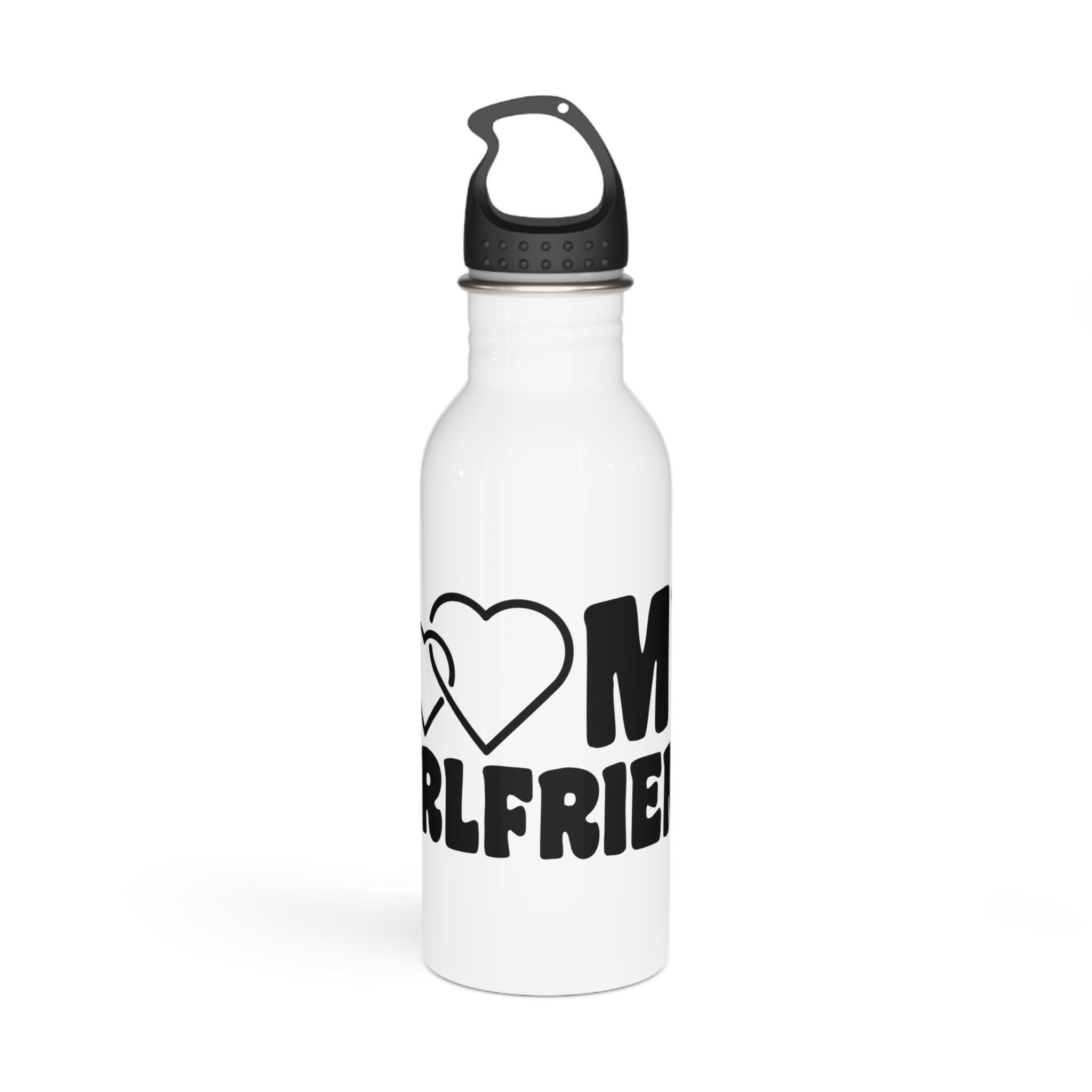 I Love My Girlfriend Iheart My Girlfriend Stainless Steel Water Bottle