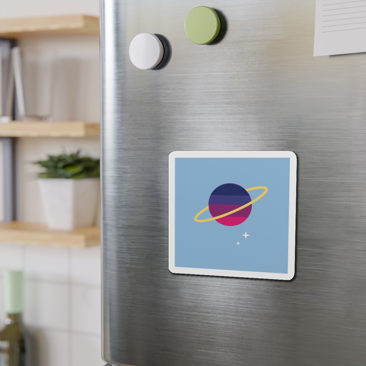 Lesbian Pride Design 2B270E Die Cut Magnets - Image 9