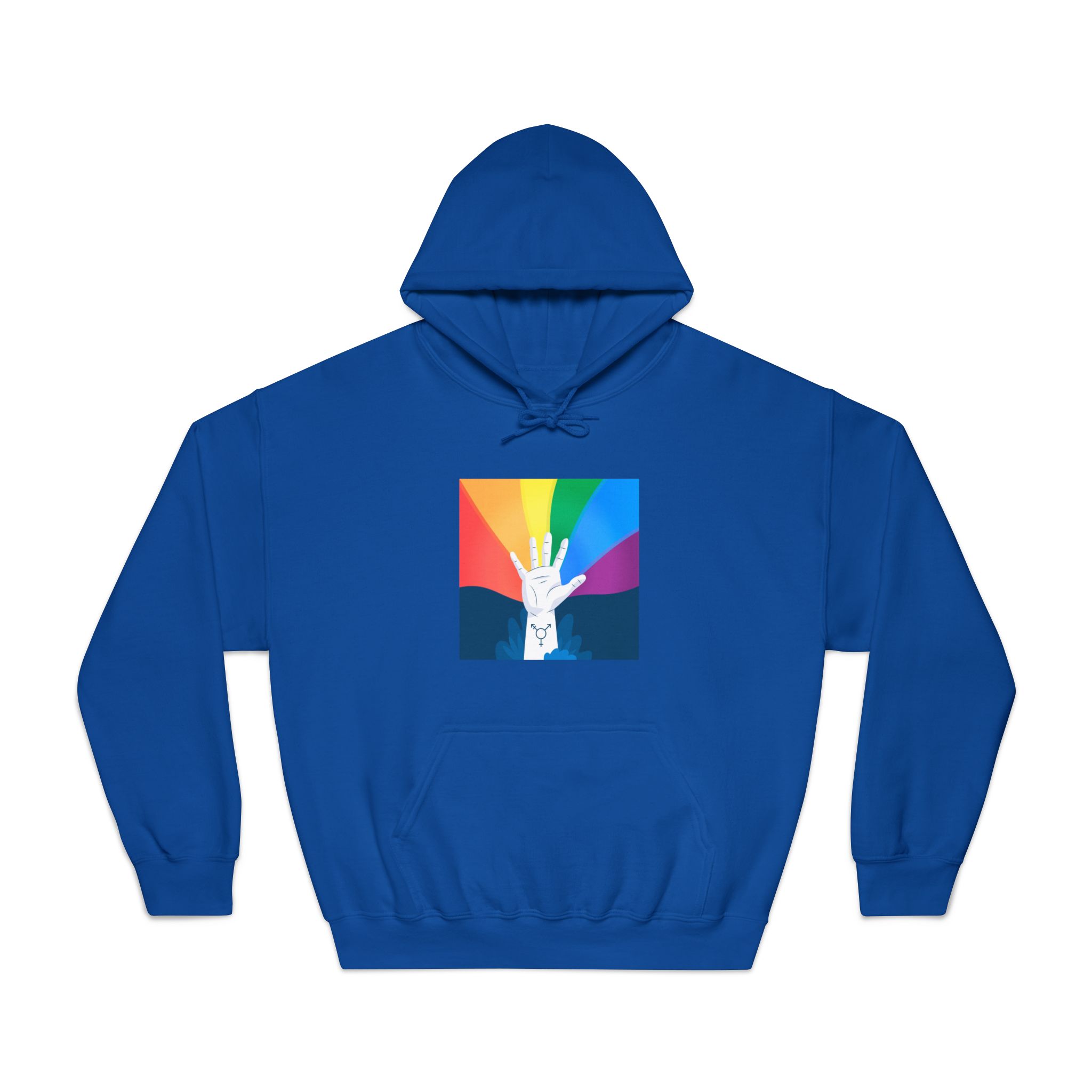 Pride Day Concept Unisex Dryblend Hooded Sweatshirt - Image 25