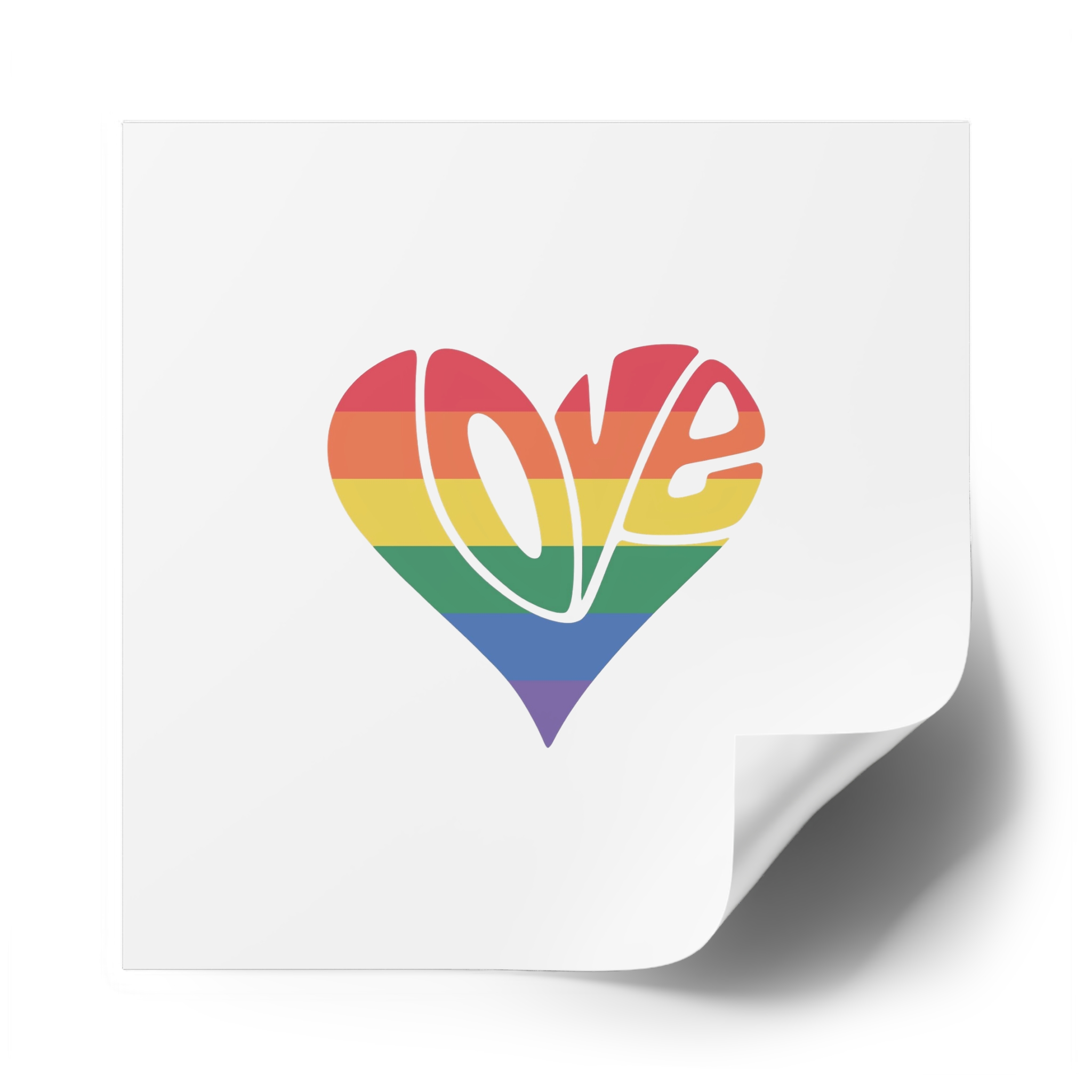 Pride Lgbt Gay Retro Tshirt Design Laminate Stickers Square - Image 50