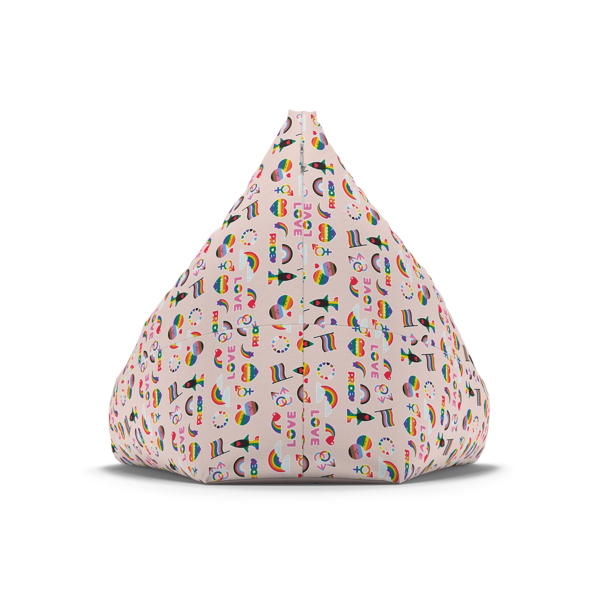 Lesbian Pride Design 050ECB Bean Bag Chair Cover - Image 6