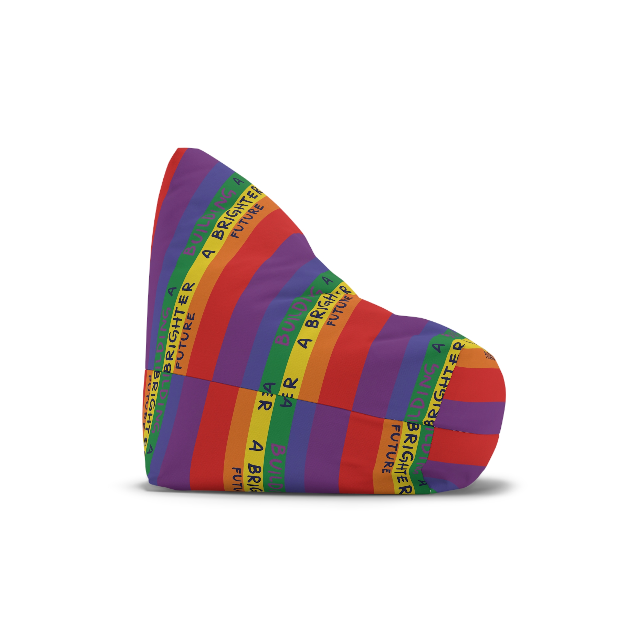 Rainbow Lgbt Flag Vector Illustration Pride Month Rainbow Lgbt Flag Vector Illustration Pri Bean Bag Chair Cover - Image 3
