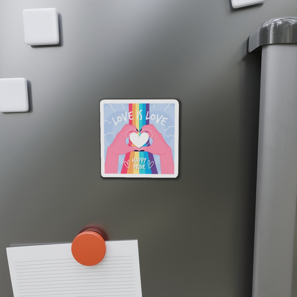 Pride Day Celebration Design Die Cut Magnets - Image 5