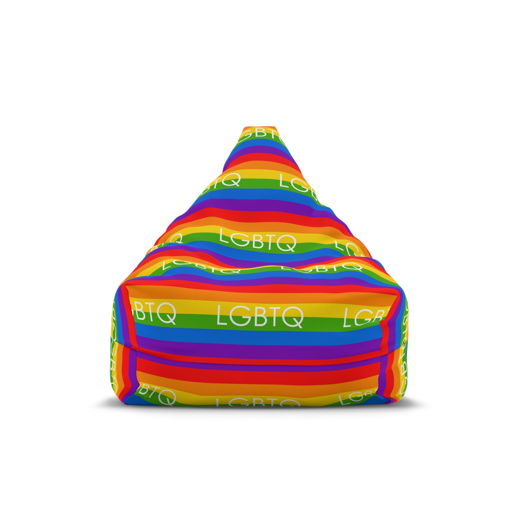 Lesbian Gay Bisexual Transgender Queer Flag Rainbow Pride Flag Lgbtq Bean Bag Chair Cover