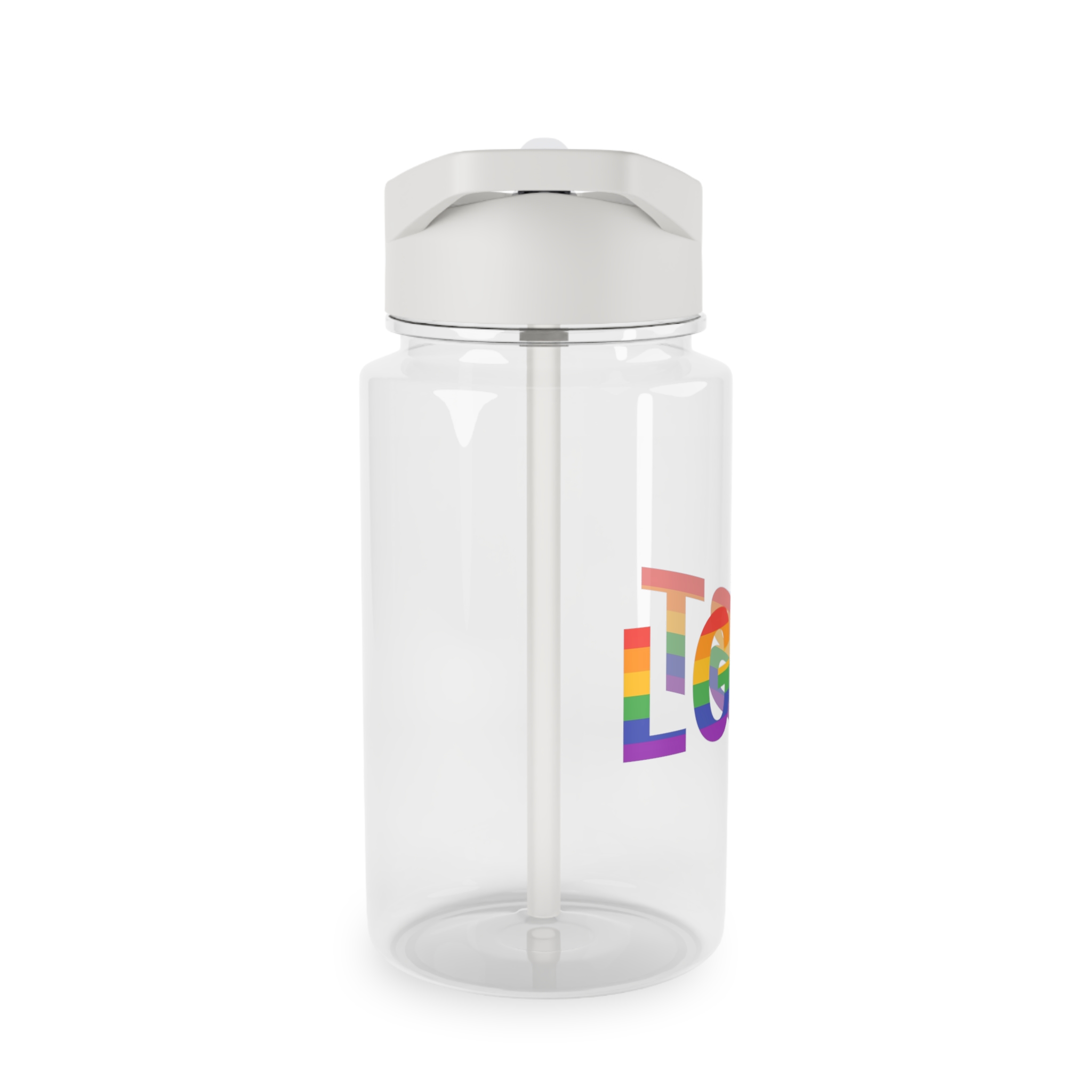 Lgbt Rainbow Colors Lgbt Logo Tritan Water Bottle - Image 4