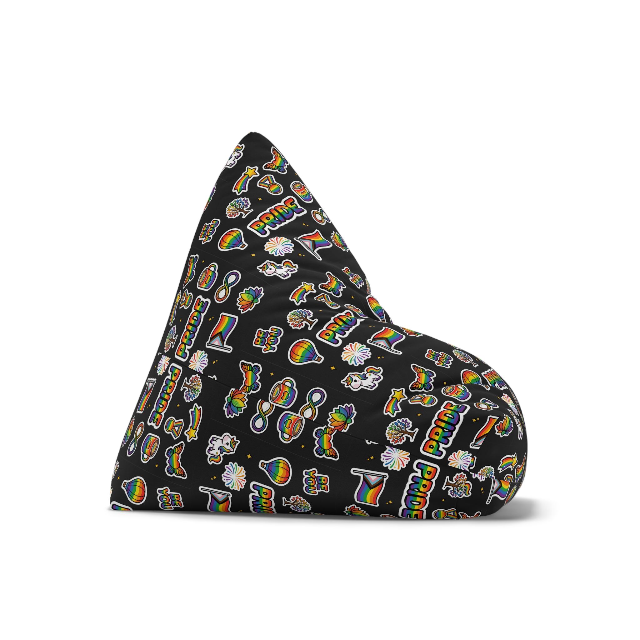 Lesbian Pride Design 20D8BE Bean Bag Chair Cover - Image 7
