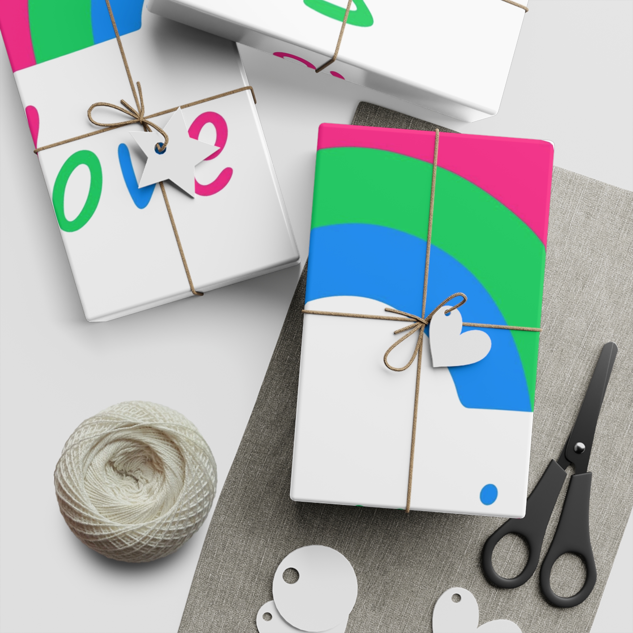 Colorful Rainbow Shape Polysexual Pride Flag Happy Pride Day Lgbtqia Community Pride Month Vector Hand Drawn Doodle Posters Stickers Logo Cards Gift Wrapping Paper Sheets 1pc - Image 5