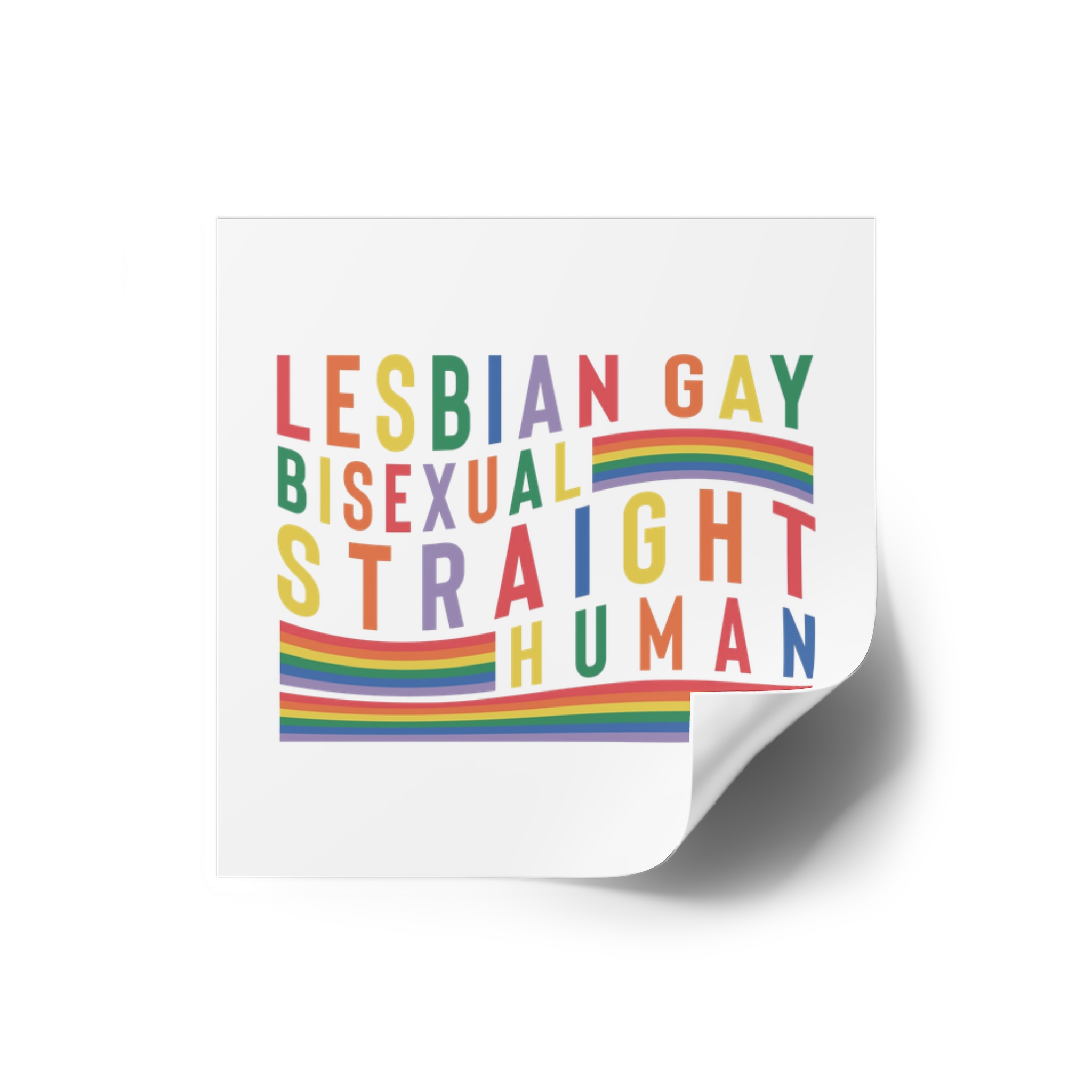 Lgbtq Pride Month Svg Design Bundle(2) Laminate Stickers Square - Image 2