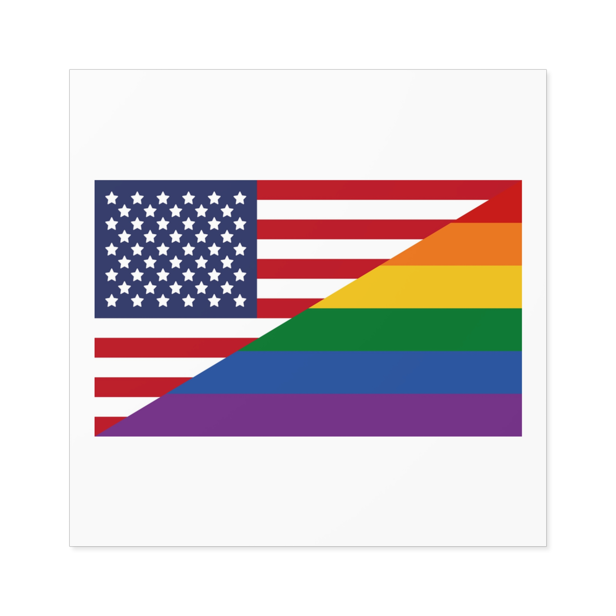 Lgbt Pride Month June Lesbian Gay Bisexual Transgender Lgbtq Flag Rainbow Vector(2) (1) Laminate Stickers Square - Image 17