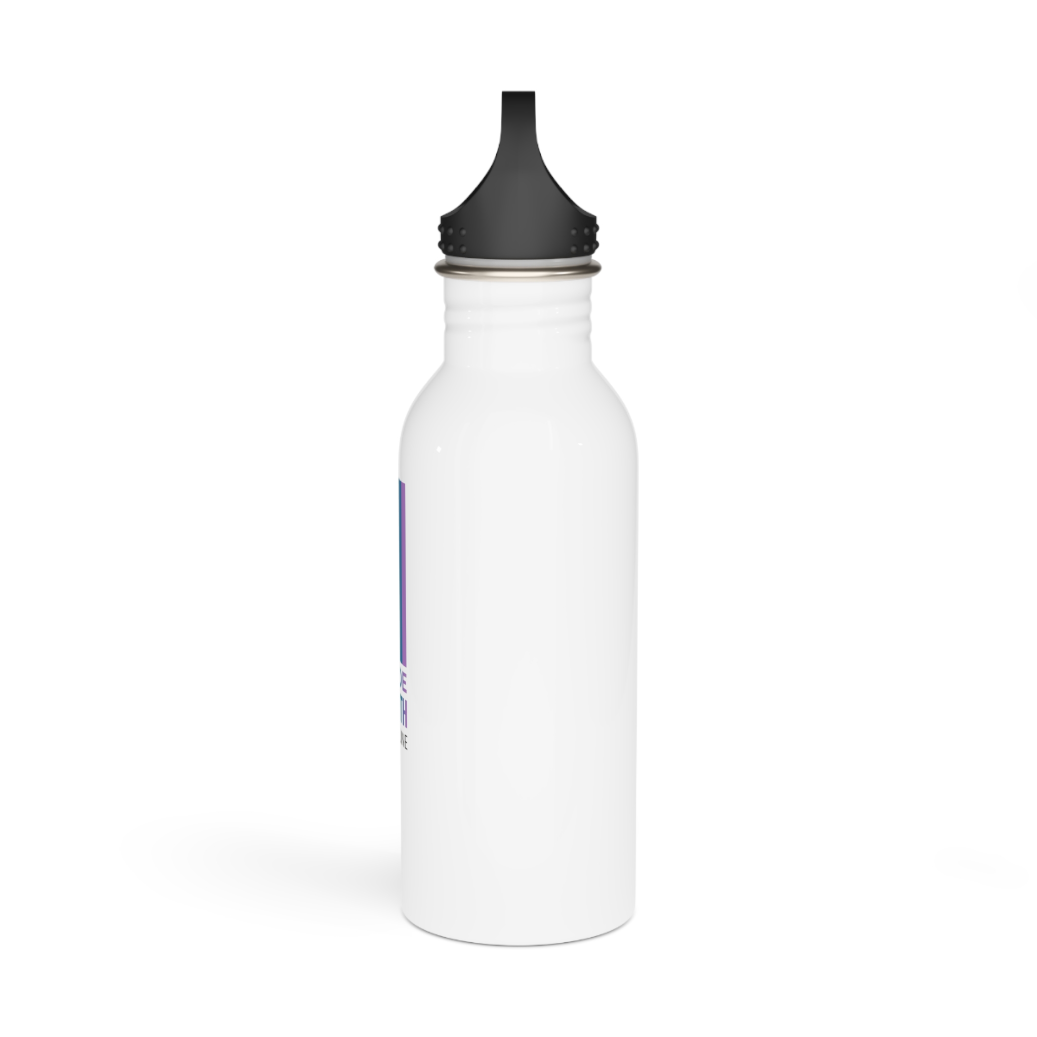 Lgbtq Pride Month Vertical Banner Card Poster Template With Rainbow Gay Parade Celebration Vector Stainless Steel Water Bottle - Image 4