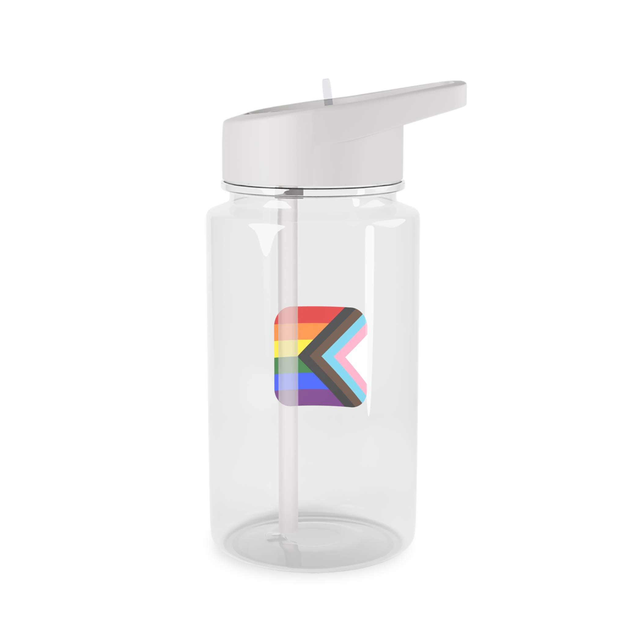 New Pride Flag Lgbtq Vector Illustartion Tritan Water Bottle - Image 2