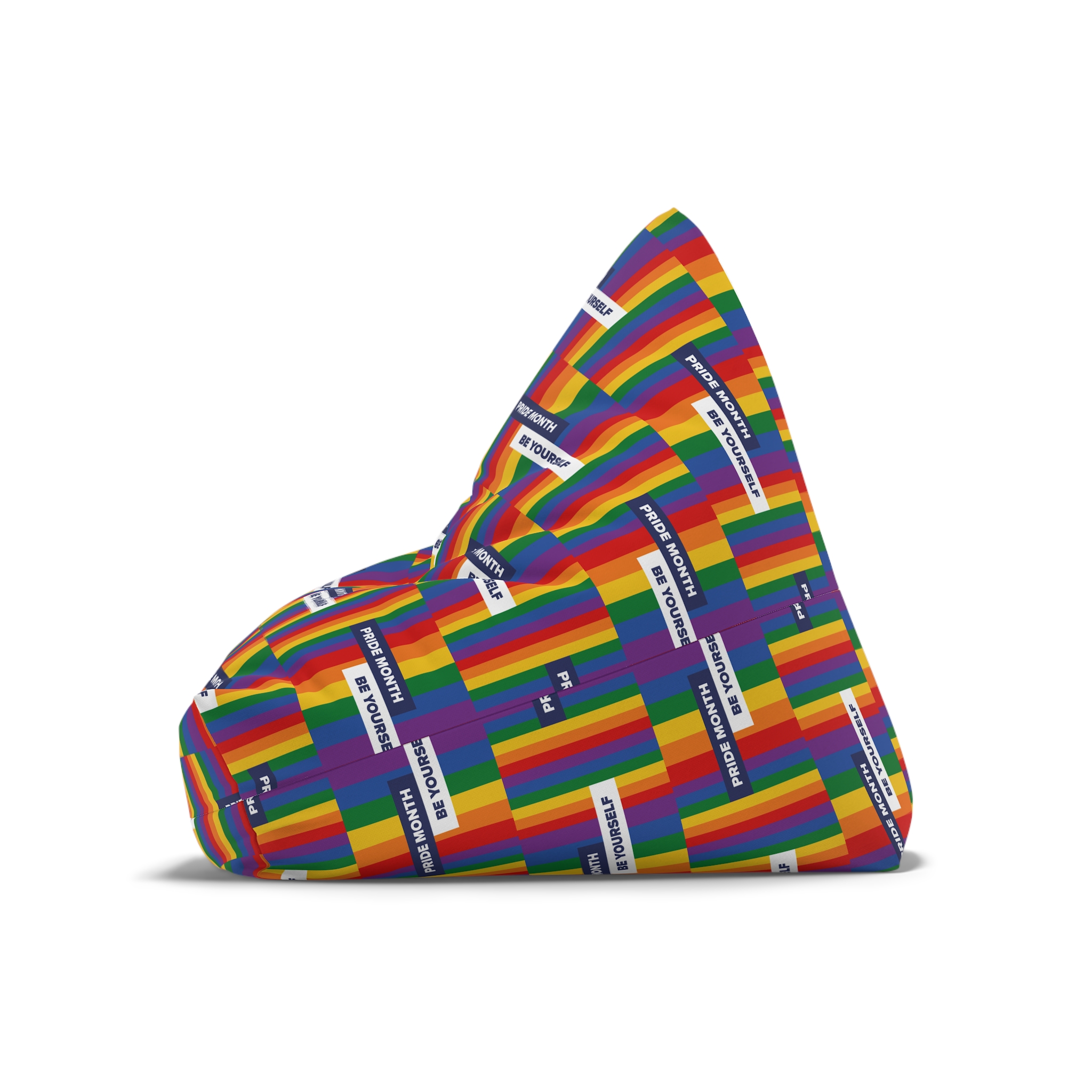 Lgbt Pride Month June Lesbian Gay Bisexual Transgender Lgbtq Flag Rainbow Vector2 Bean Bag Chair Cover - Image 8