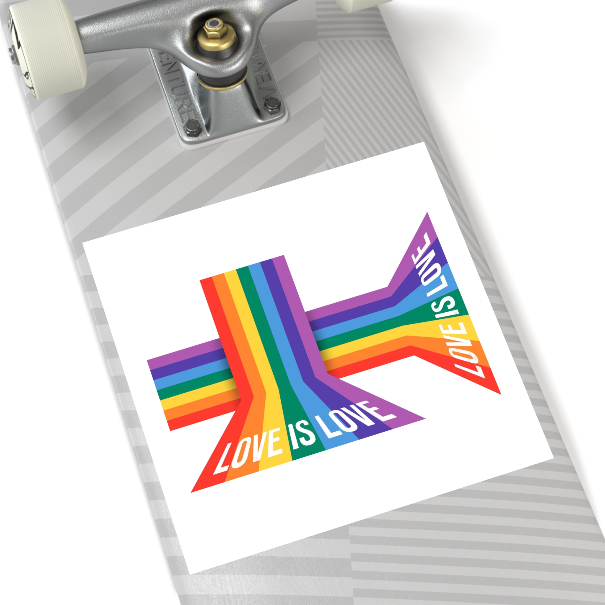 Pride Month Banner With Pride Lgbtq Rainbow Flag Vector Background Laminate Stickers Square - Image 80