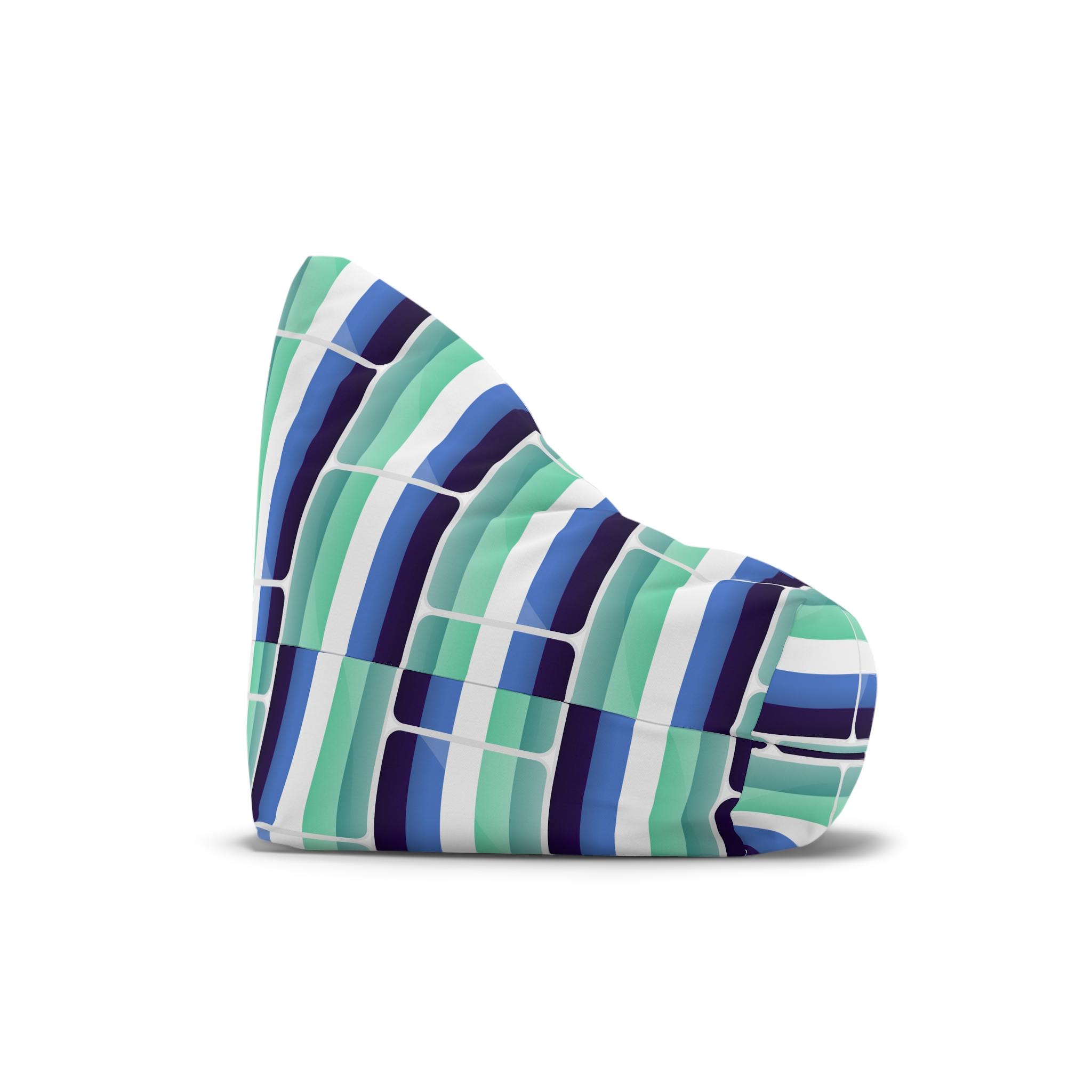 Lesbian Pride Design 20D8BD Bean Bag Chair Cover - Image 3