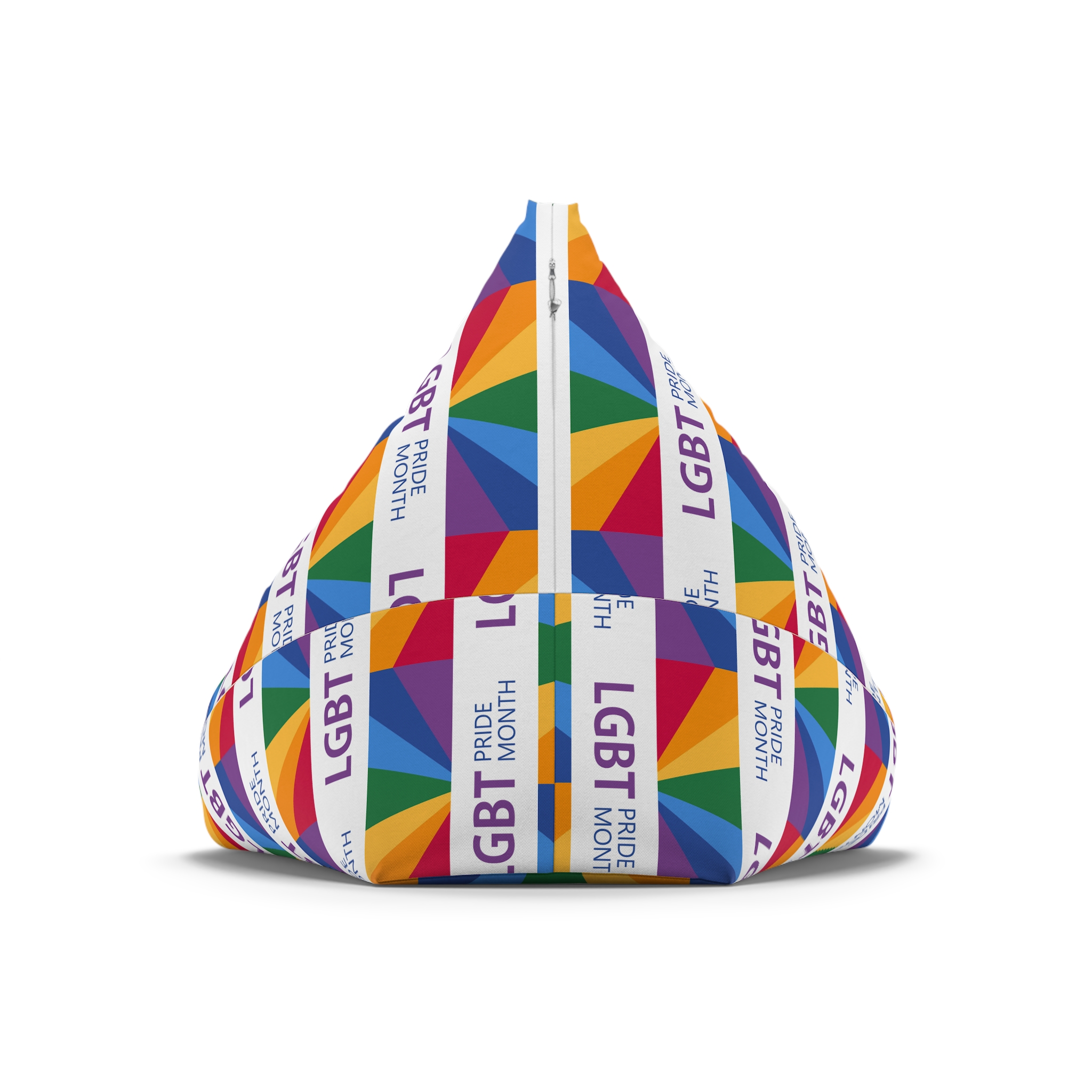 Pride Month Lgbt Horizontal Banner Template Gay Parade Annual Summer Event Bean Bag Chair Cover - Image 6