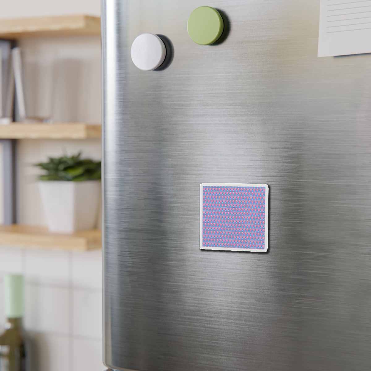 Gender Symbol Pattern Die Cut Magnets - Image 3