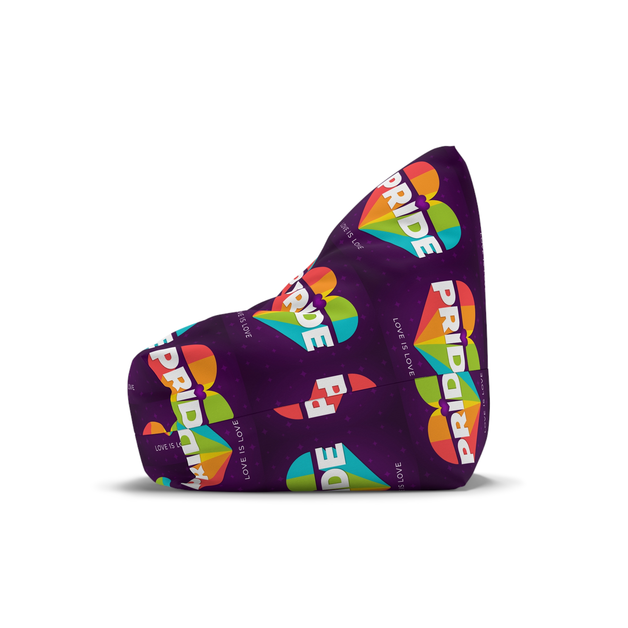 Colorful Pride Day Concept Bean Bag Chair Cover - Image 4