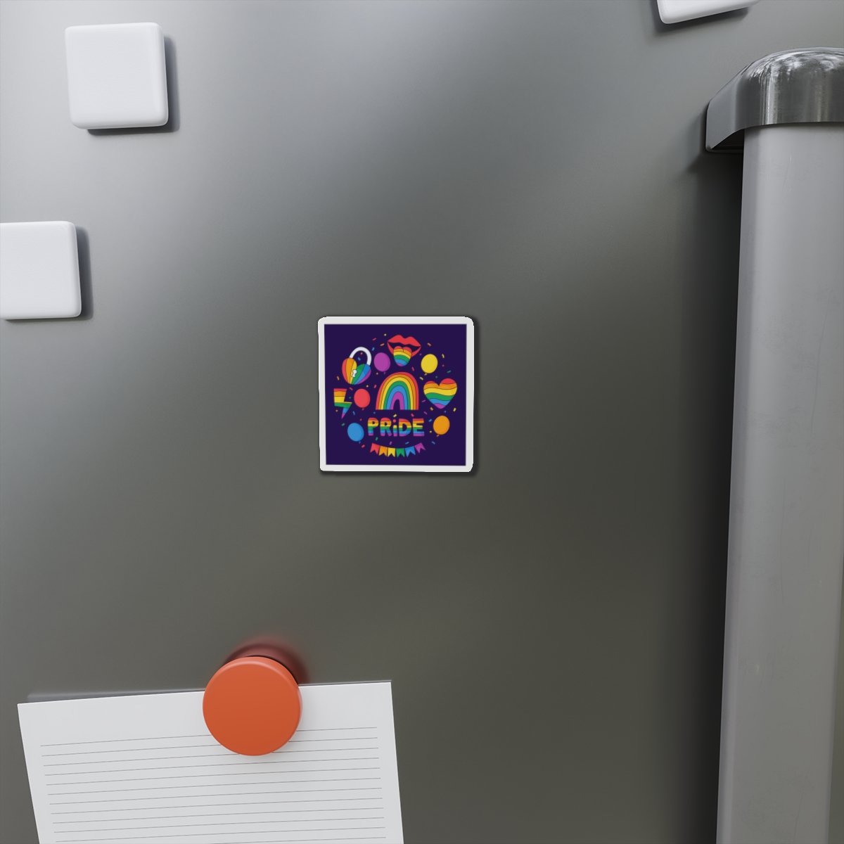 Hand Drawn Elements Collection Pride Month Celebration Die Cut Magnets - Image 2