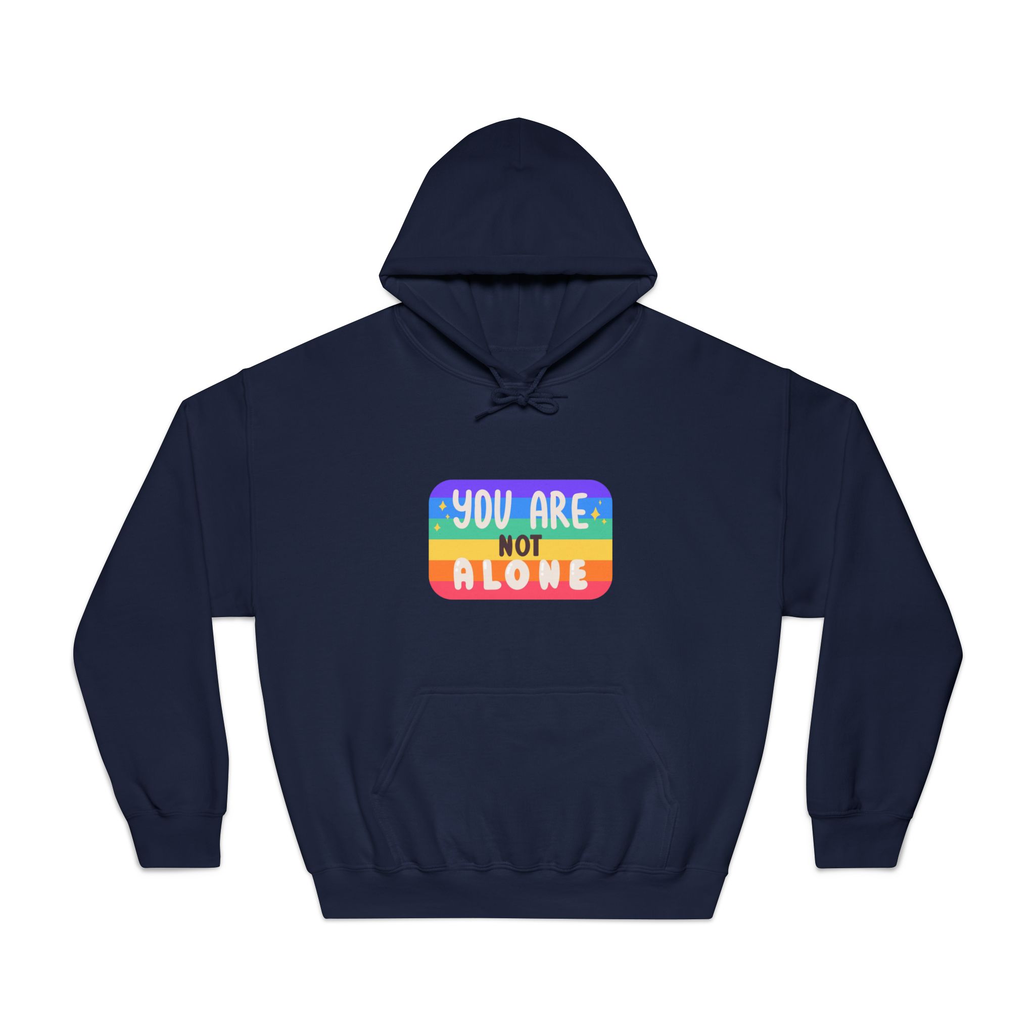 Lgbt Sticker Pack White Background Lgbtq Set Symbol Lgbt Pride Community Rainbow Elements Vector Hand Draw Illustration Hand Drawn Lettering(4) Unisex Dryblend Hooded Sweatshirt - Image 29