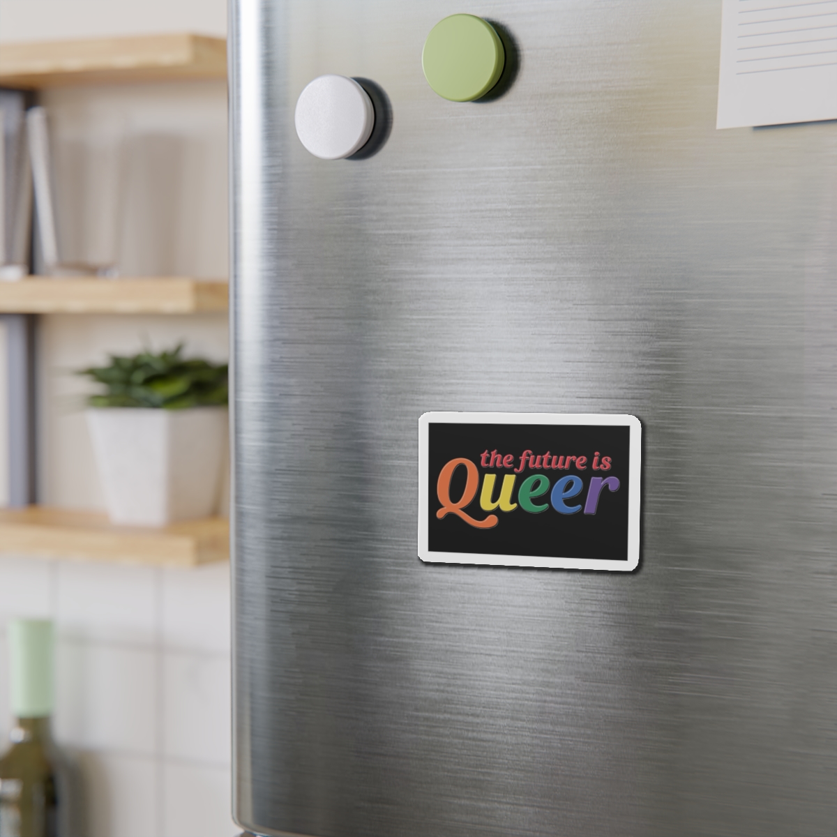 Lesbian Pride Design 7D1DA5 Die Cut Magnets - Image 6