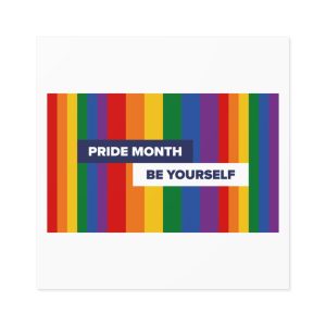 Lgbt Pride Month June Lesbian Gay Bisexual Transgender Lgbtq Flag Rainbow Vector2 Laminate Stickers Square