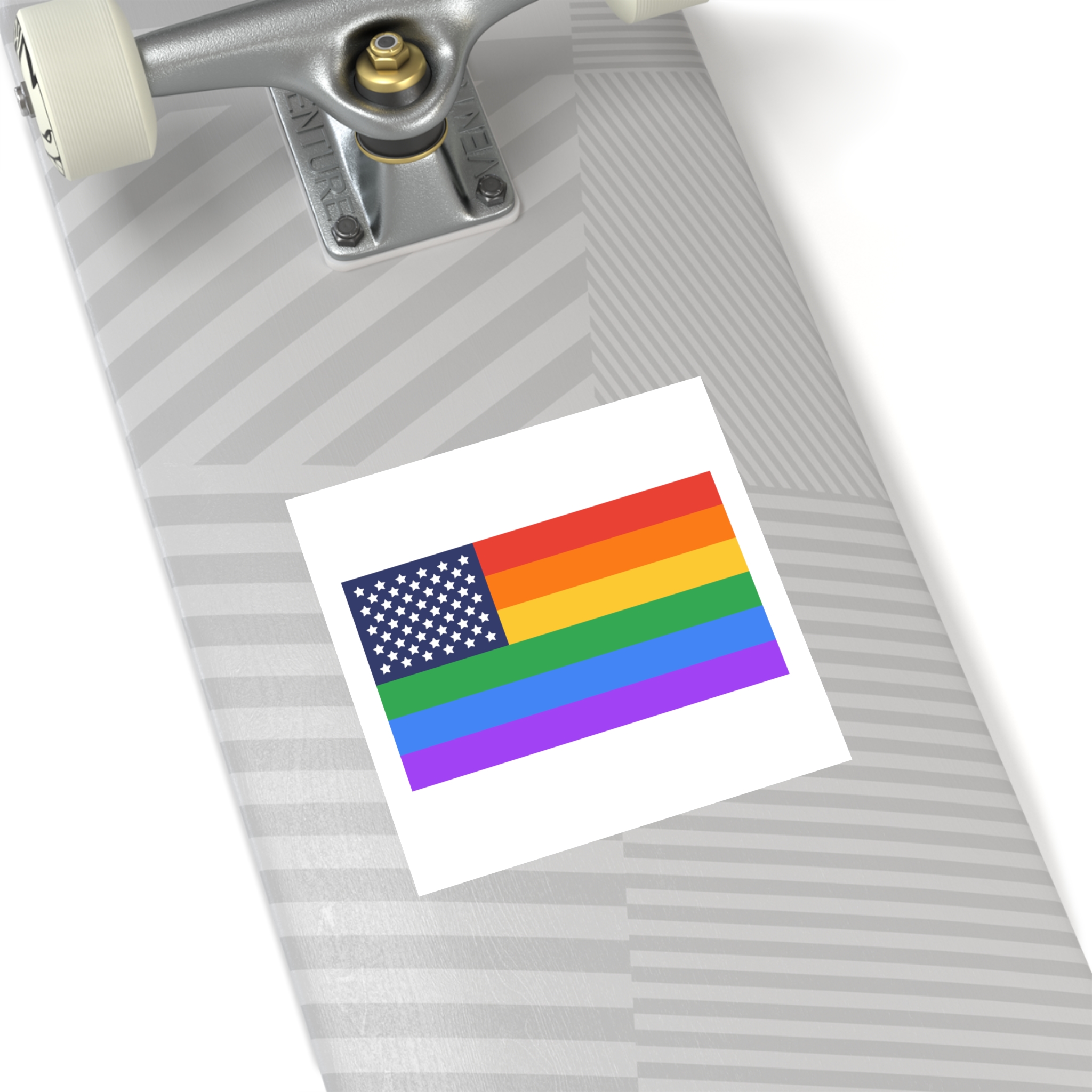 Lgbt Pride Month June Lesbian Gay Bisexual Transgender Lgbtq Flag Rainbow Vector (1) Laminate Stickers Square - Image 36