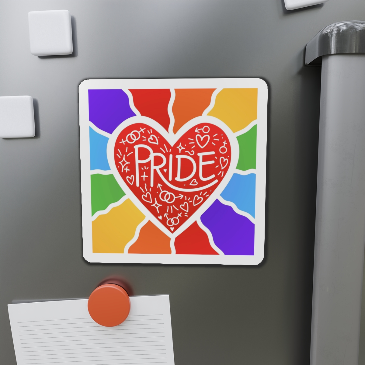 Pride Day Concept Illustration Die Cut Magnets - Image 14