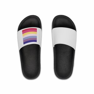 Lesbian Pride Design 4C2A73 Mens Slide Sandals