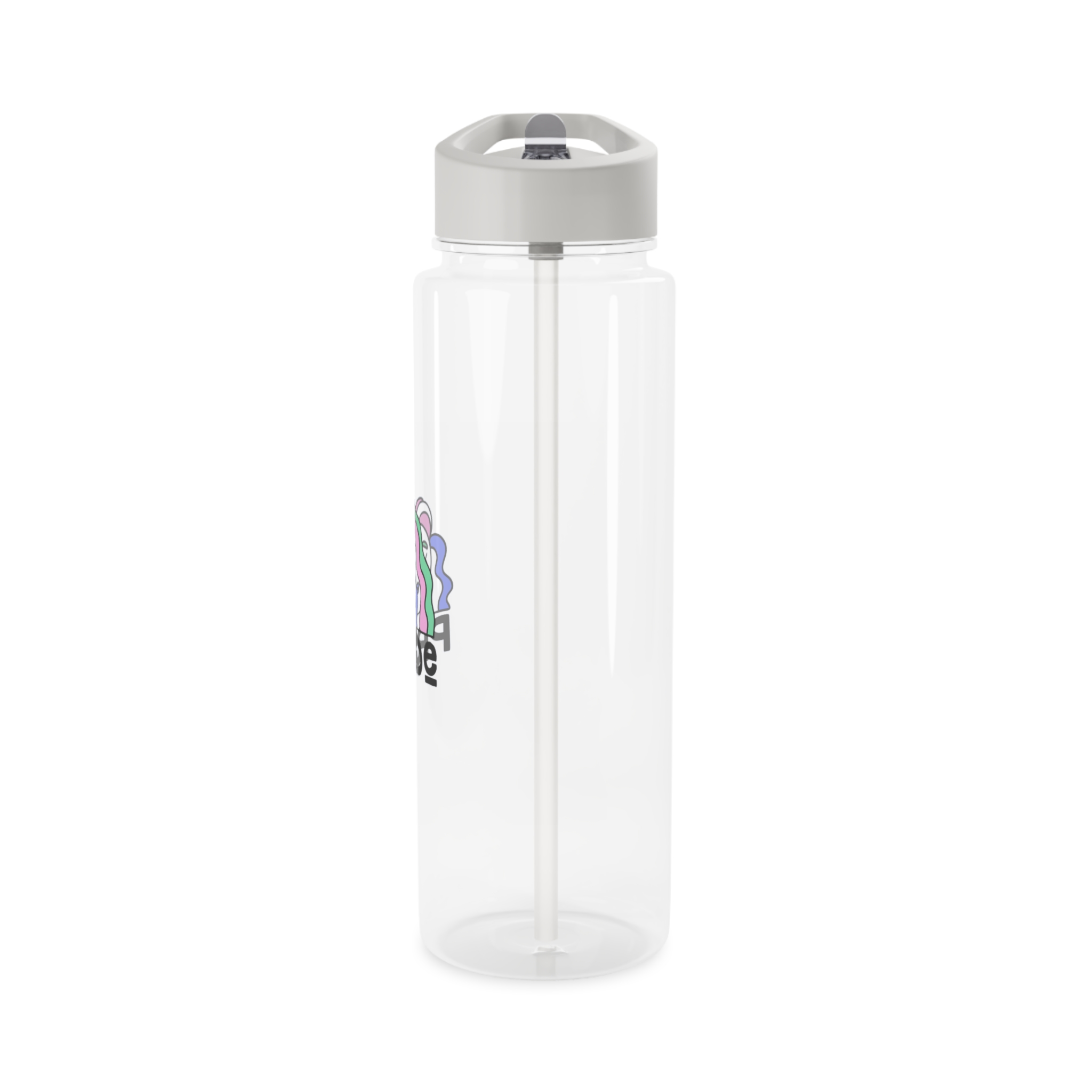 Pride Day Lettering Quote Concept Tritan Water Bottle - Image 7