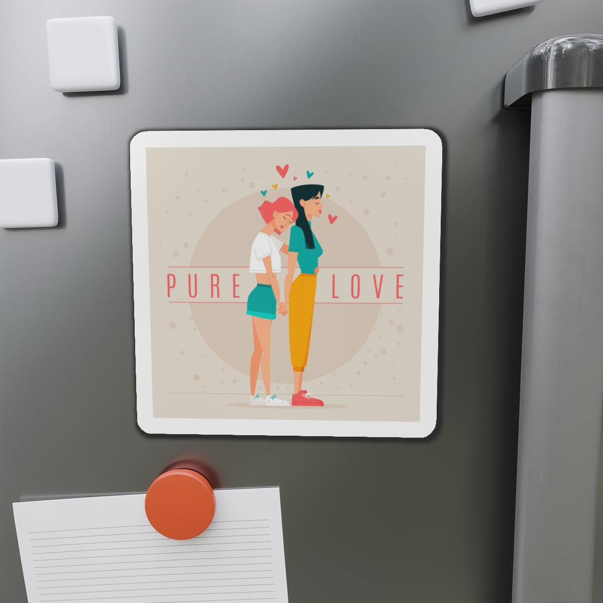 Lesbian Pride Design F63132 Die Cut Magnets - Image 14