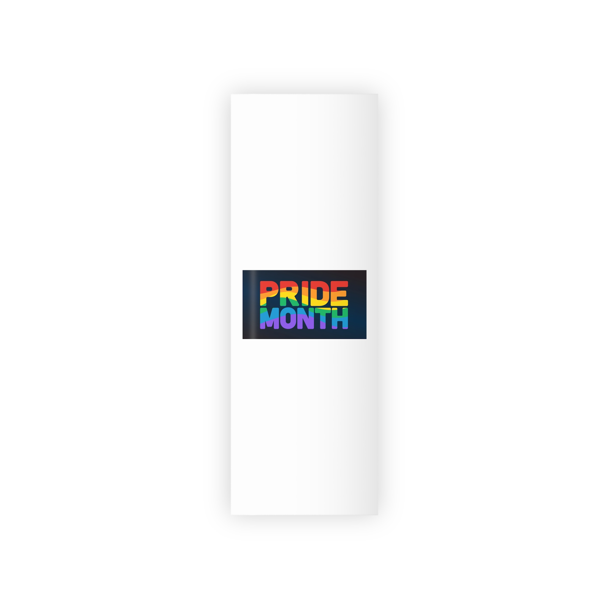 Lgbt Pride Rainbow Flag Lettering Banner Poster Social Media Pride Calligraphy With Gift Wrapping Paper Rolls 1pc - Image 5