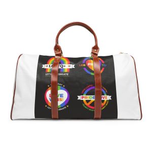 Flat Pride Day Badge Collection Waterproof Travel Bag
