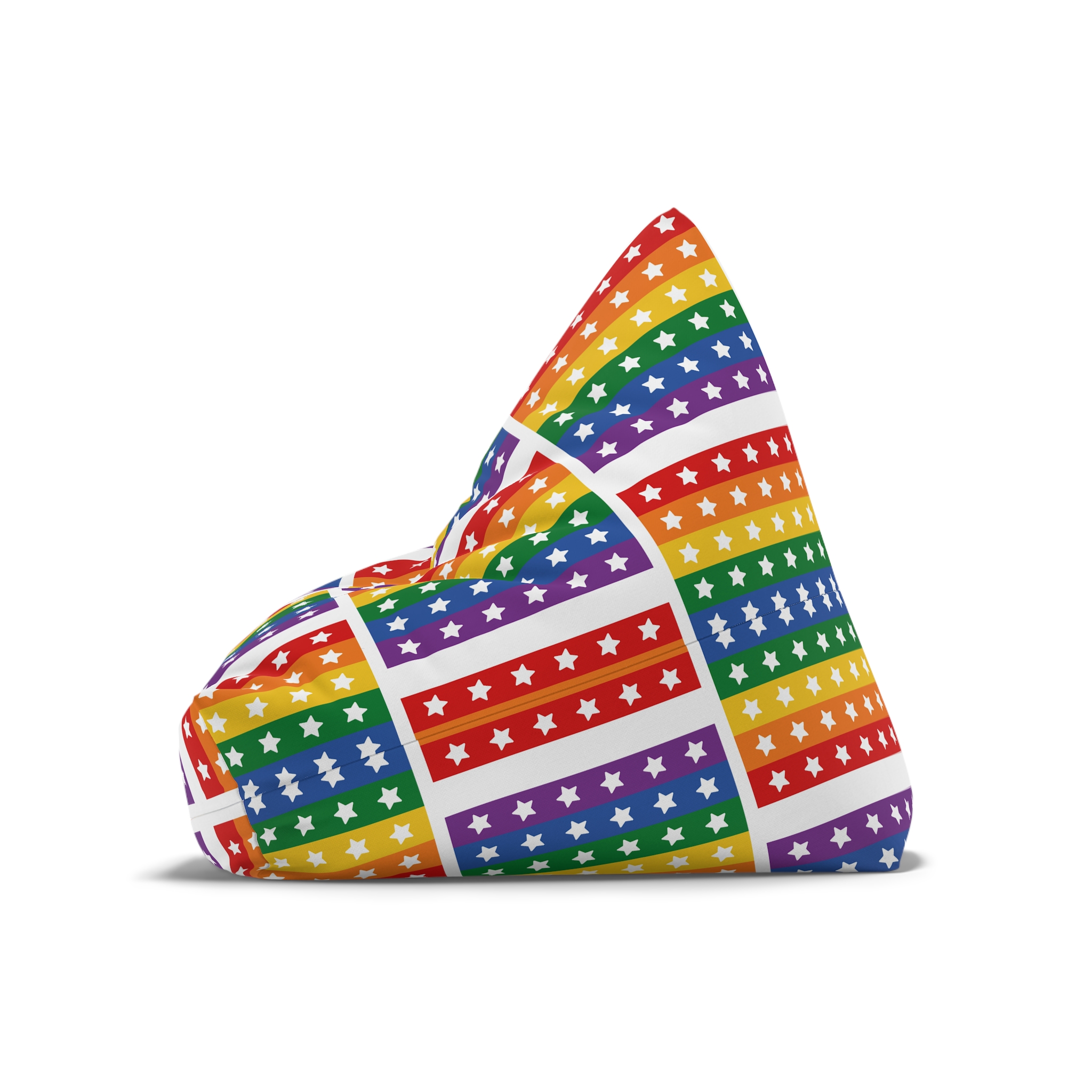 Lesbian Pride Design 9A44FB Bean Bag Chair Cover - Image 8