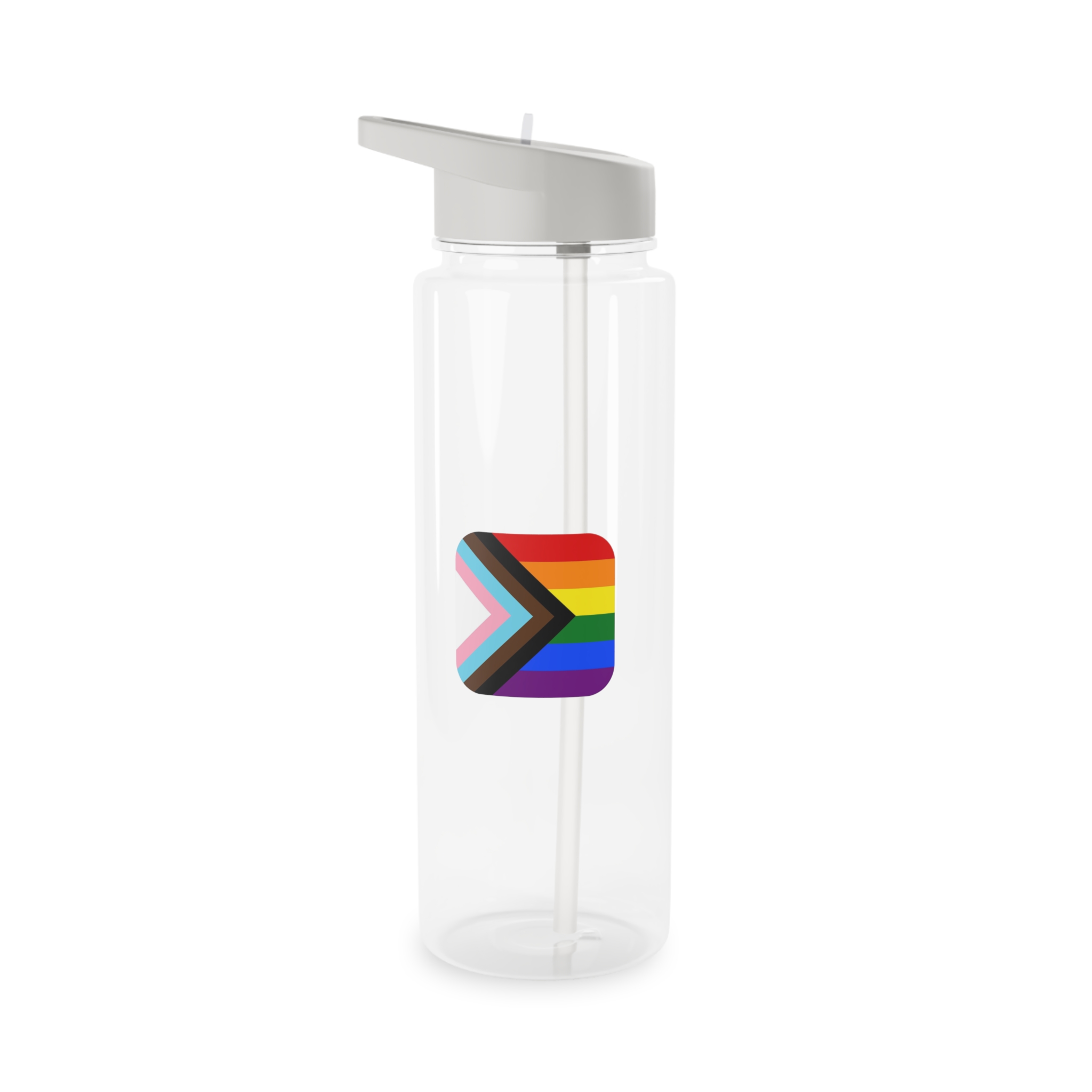 New Pride Flag Lgbtq Vector Illustartion Tritan Water Bottle - Image 5