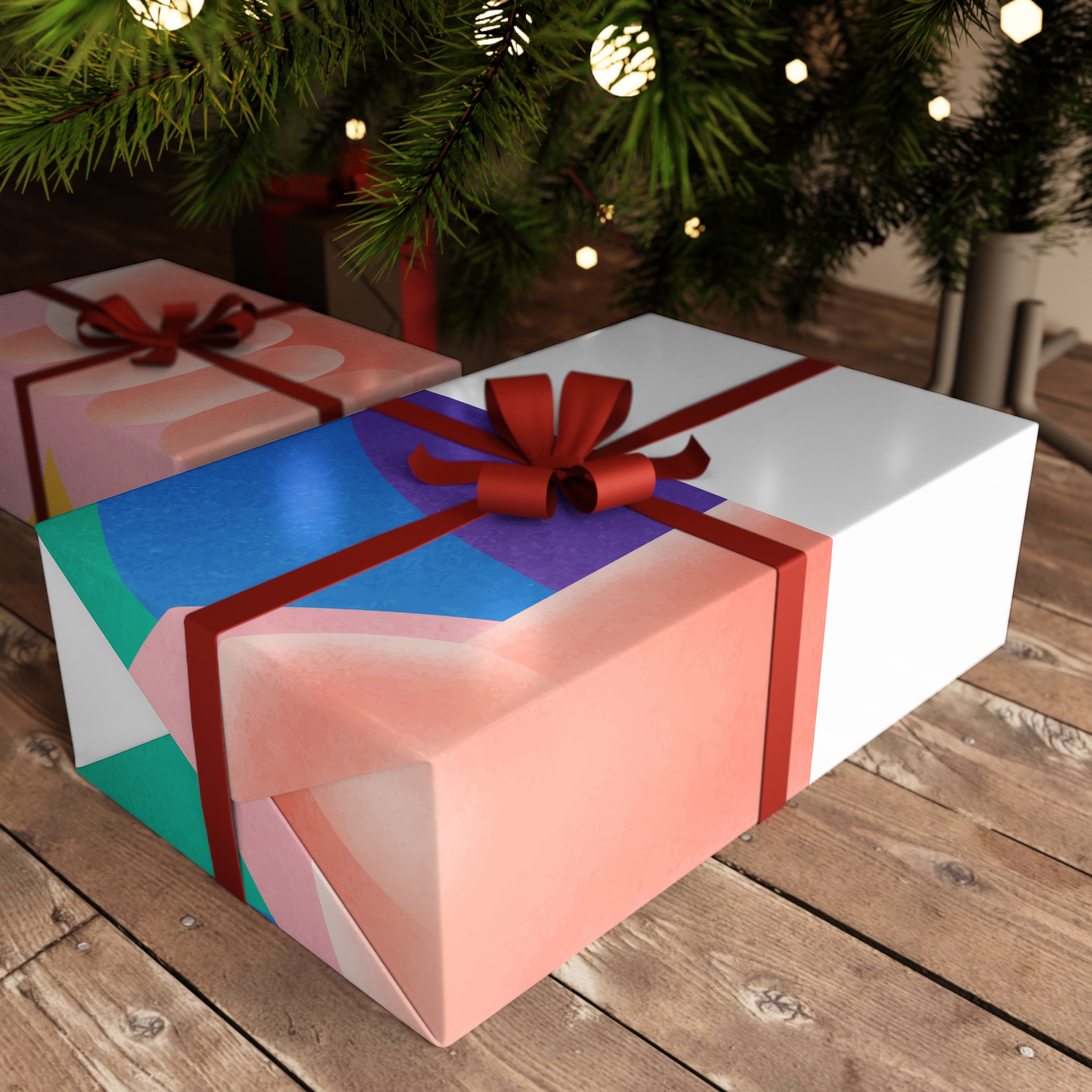 Pride Day Concept 2 Gift Wrapping Paper Sheets 1pc - Image 3