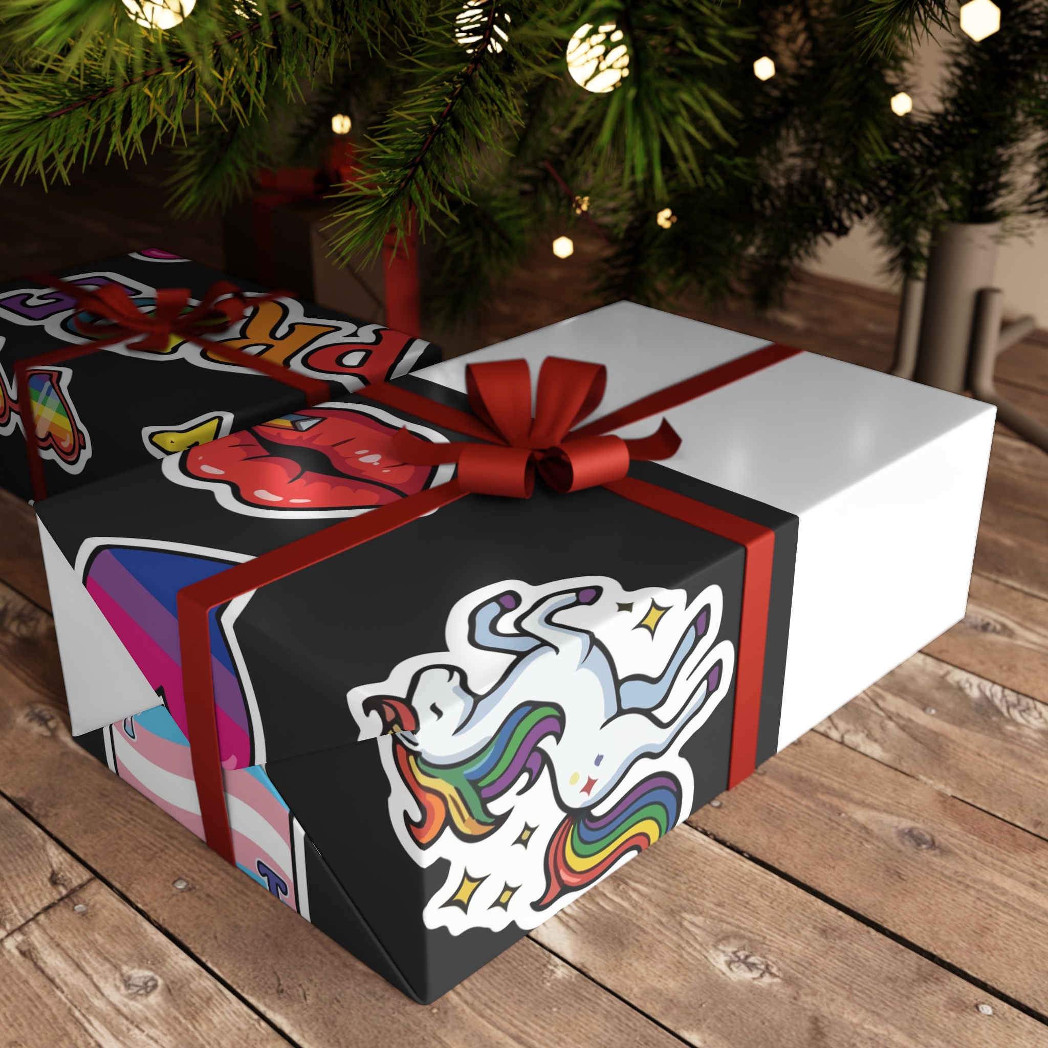 Lesbian Pride Design 17553F Gift Wrapping Paper Sheets 1pc - Image 3