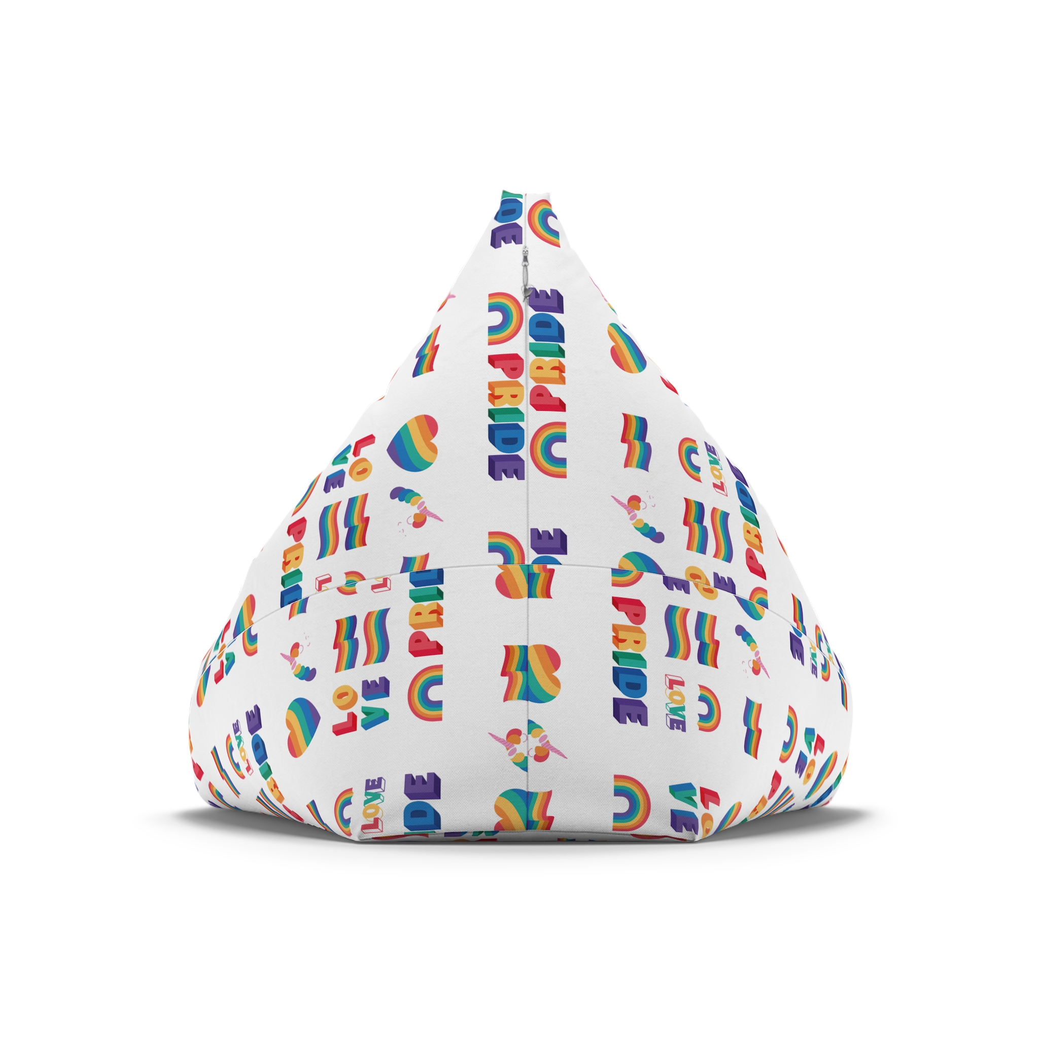 Set Ten Lgbtq Pride Items Bean Bag Chair Cover - Image 6