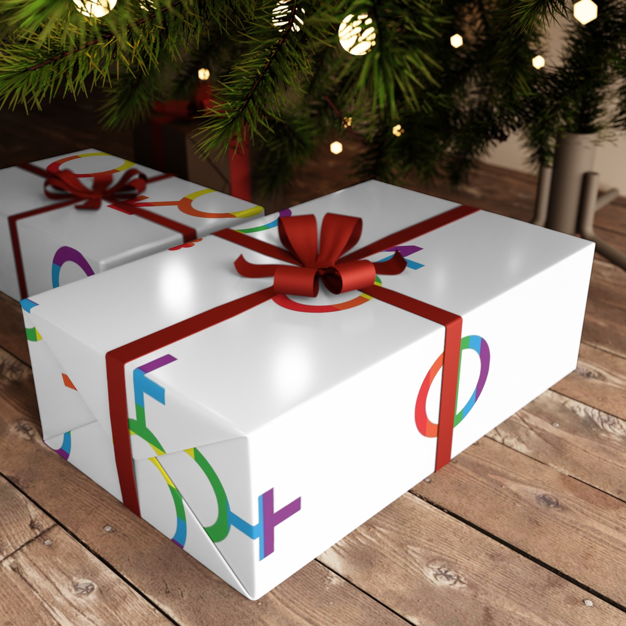 Vector Gender Symbols Sexual Orientation Set Gift Wrapping Paper Sheets 1pc - Image 6