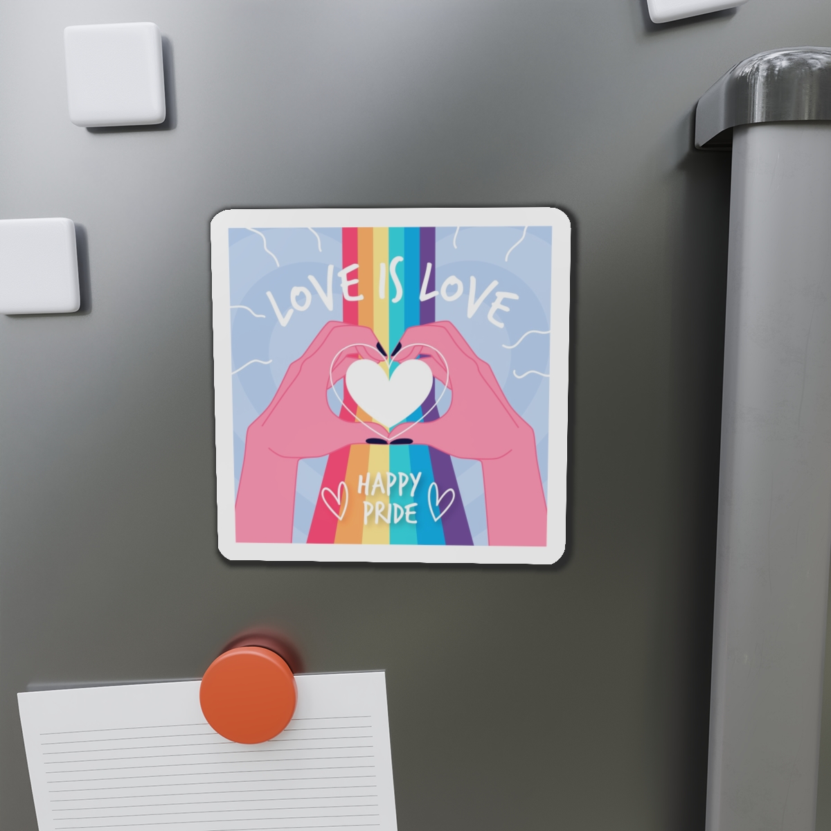 Pride Day Celebration Design Die Cut Magnets - Image 11