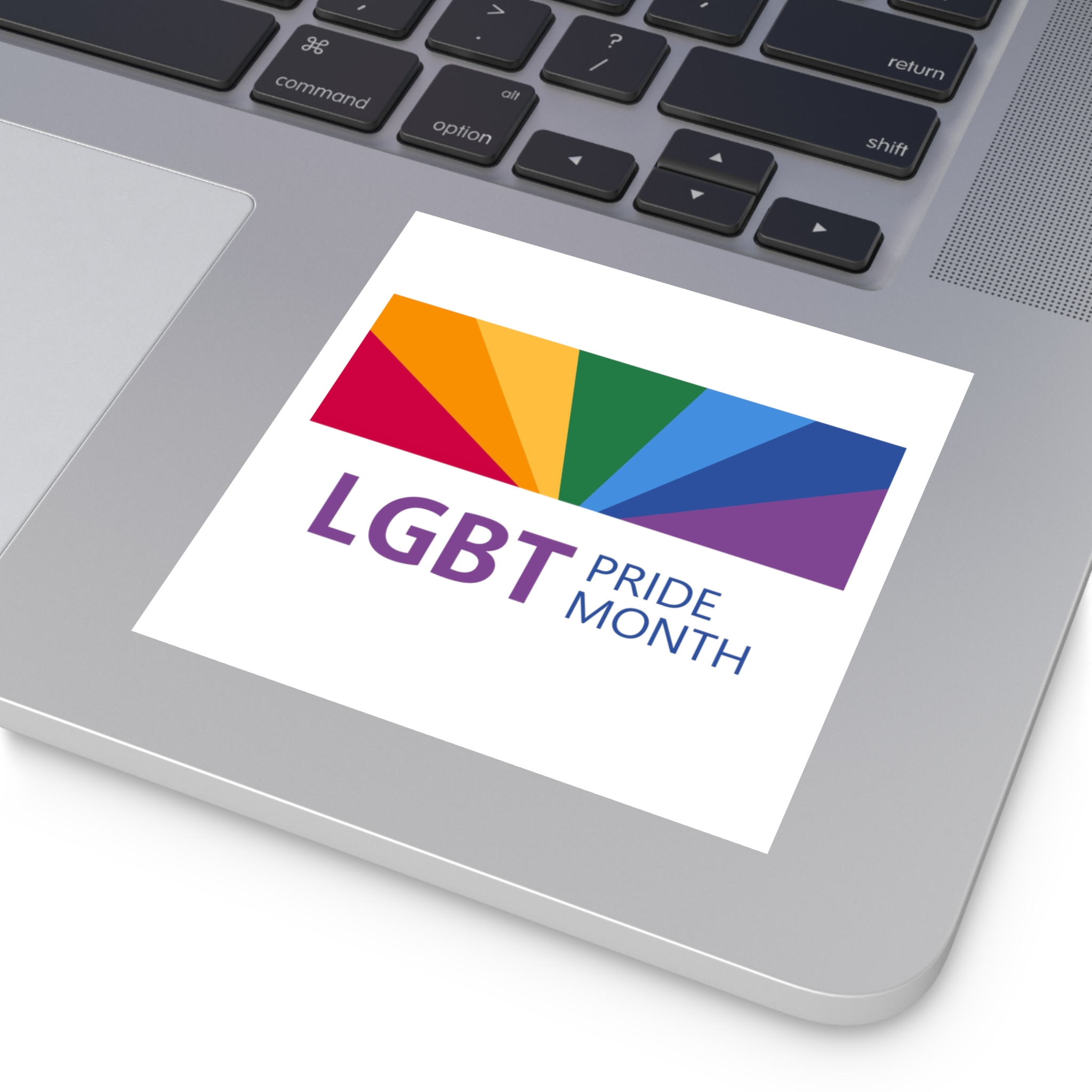 Pride Month Lgbt Horizontal Banner Template Gay Parade Annual Summer Event Laminate Stickers Square - Image 19