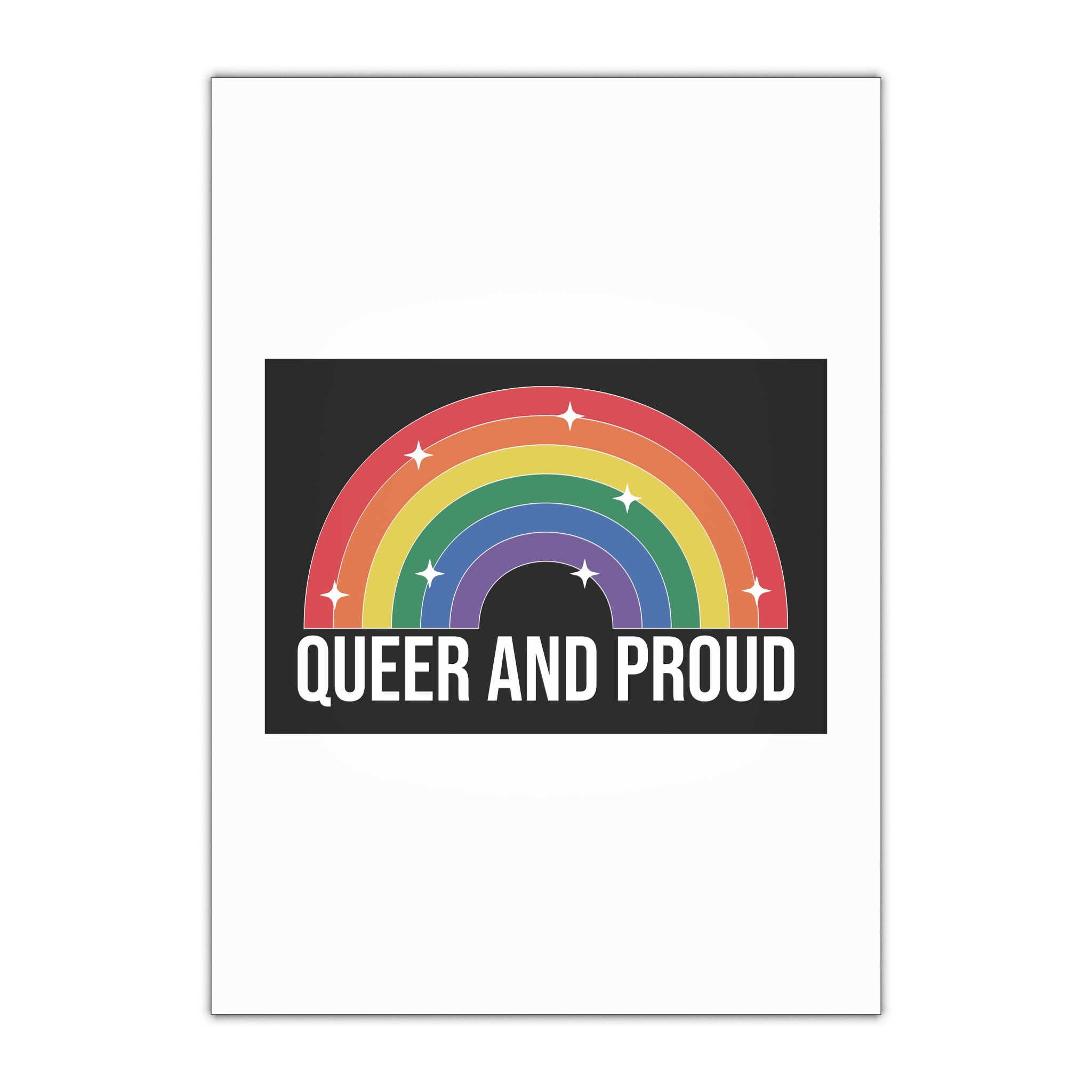 Pride Lgbtq Gay Typography Vector Tshirt Design(10) Gift Wrapping Paper Sheets 1pc