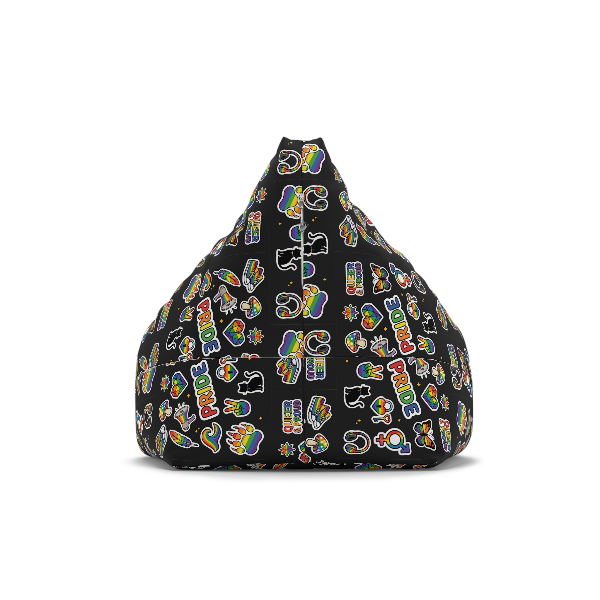 Lesbian Pride Design 33FA23 Bean Bag Chair Cover - Image 2