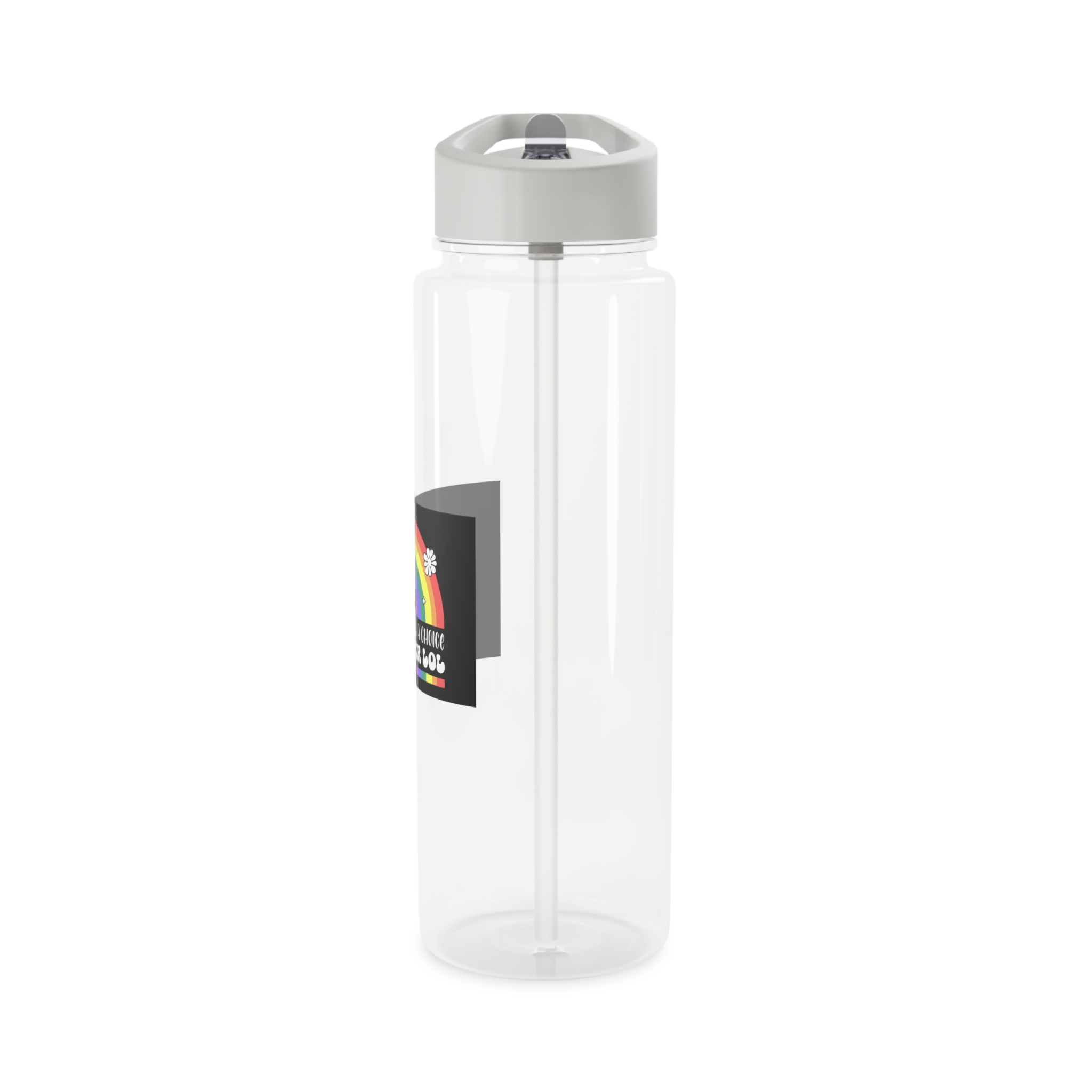 Pride Lgbt Gay Retro Tshirt Design(2) Tritan Water Bottle - Image 7